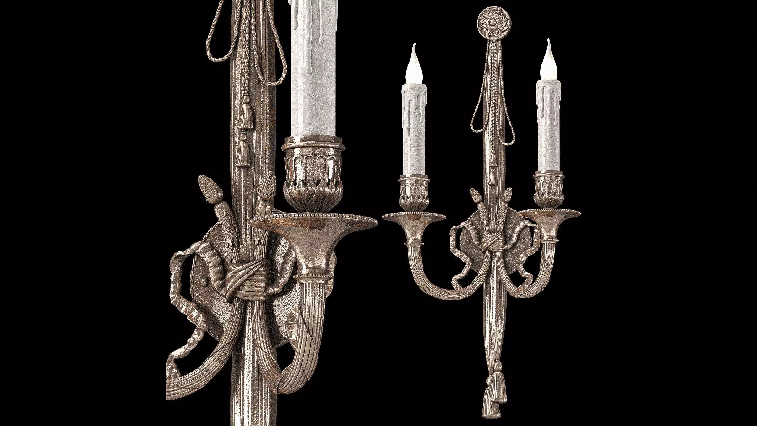 fountainbleu wall lamp art 1002 3D model_0