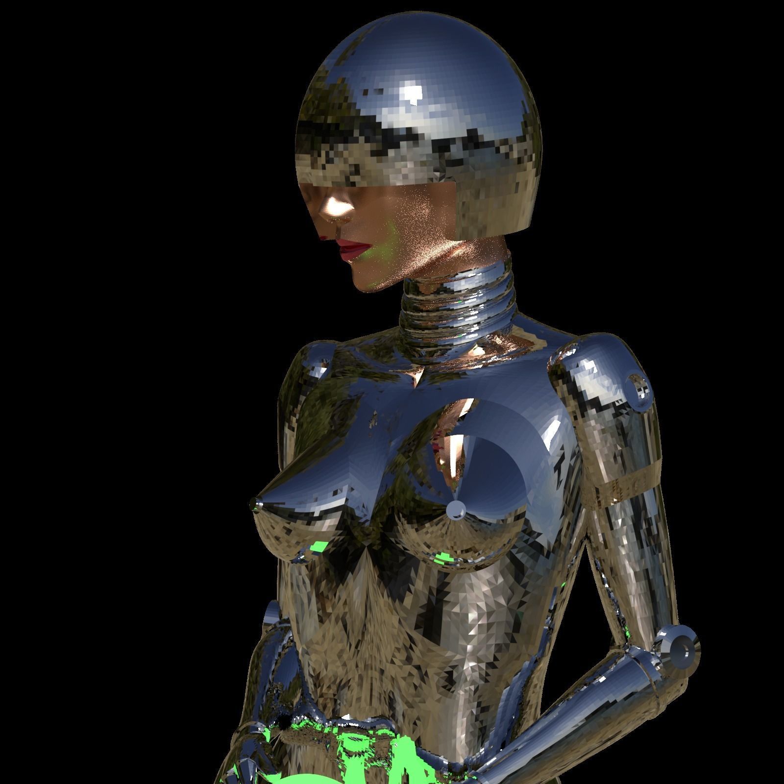 sexy robot 3D print model_1