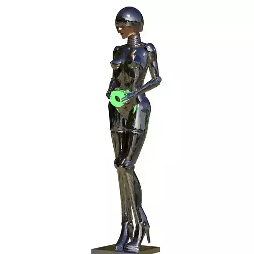 sexy robot 3D print model