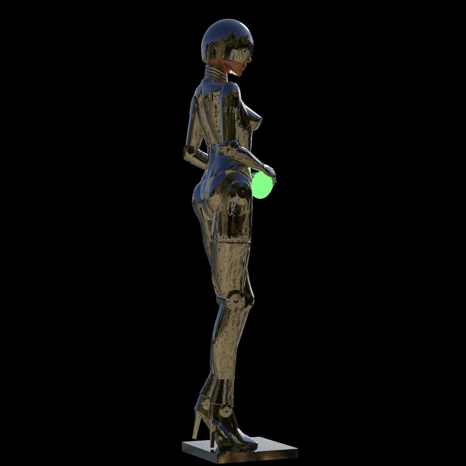 sexy robot 3D print model_3