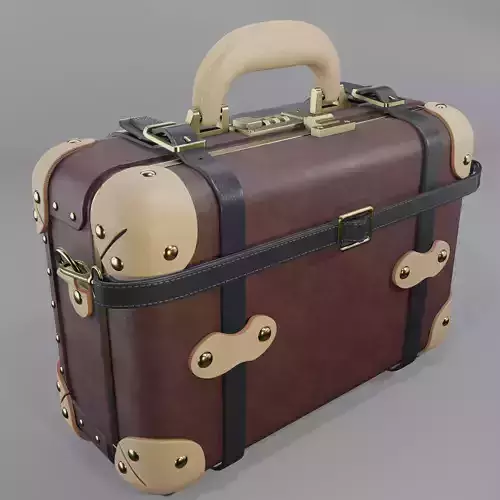 Steamline Architect Burgundy Vanity