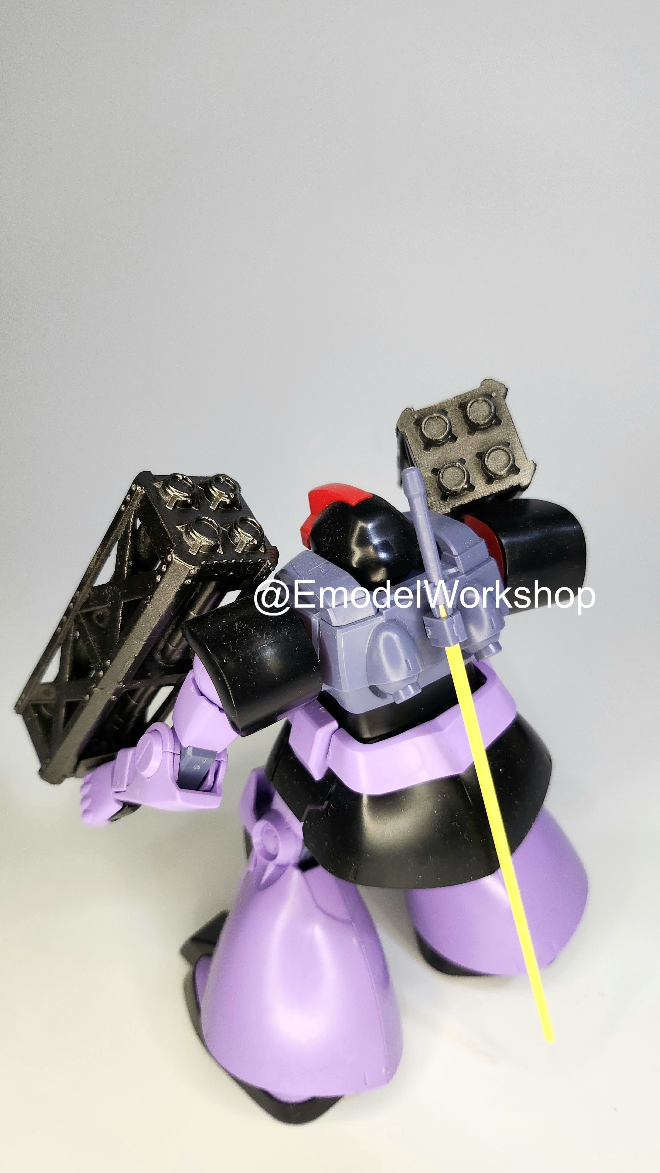 gelgoog high mobility Missile Tank kit 3D print model_6