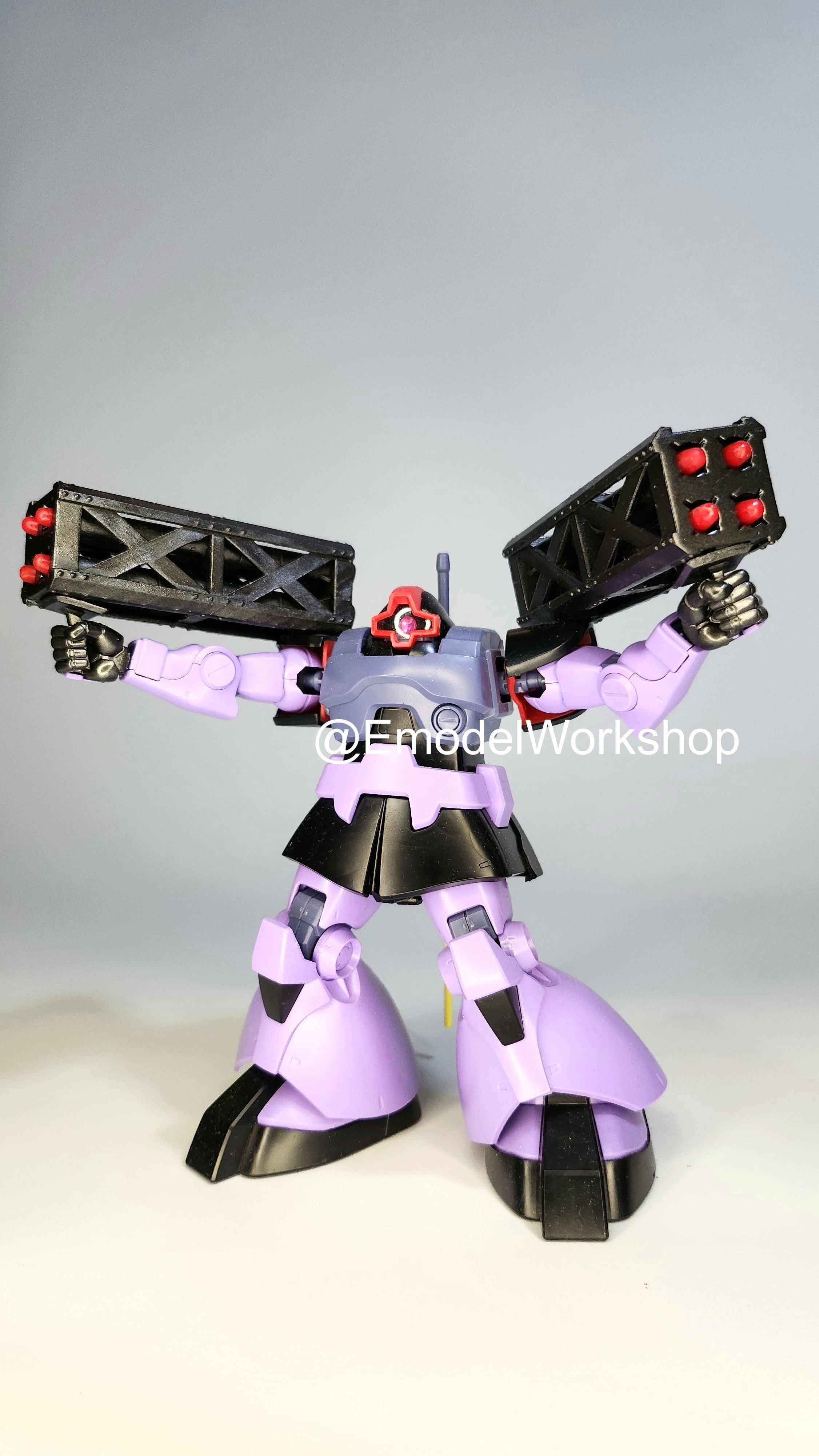 gelgoog high mobility Missile Tank kit 3D print model_5