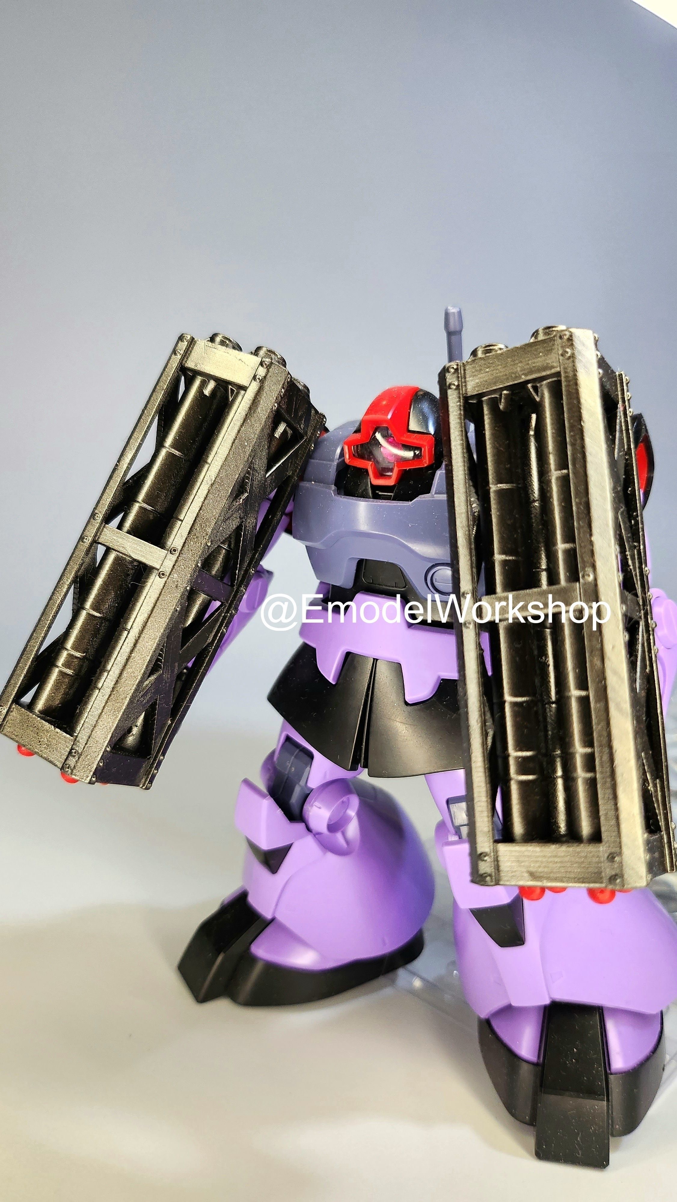 gelgoog high mobility Missile Tank kit 3D print model_3