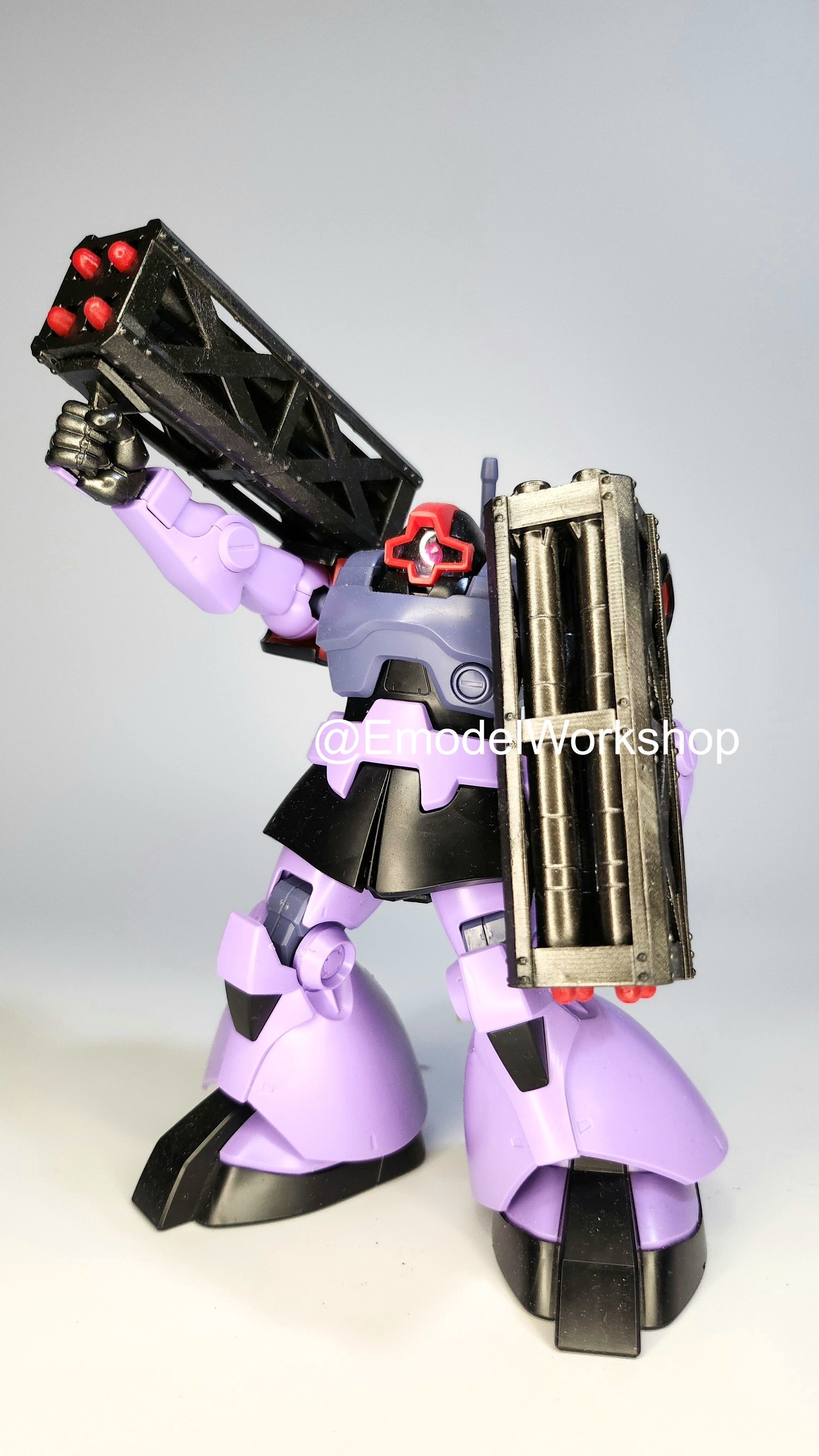 gelgoog high mobility Missile Tank kit 3D print model_4