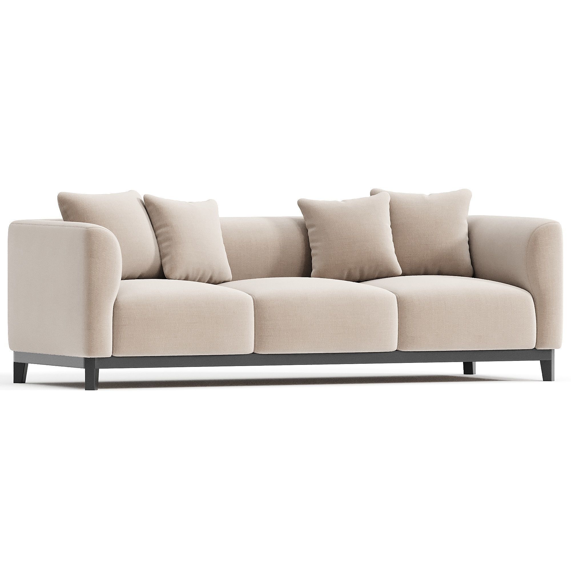 Sofa corso 3D model_4
