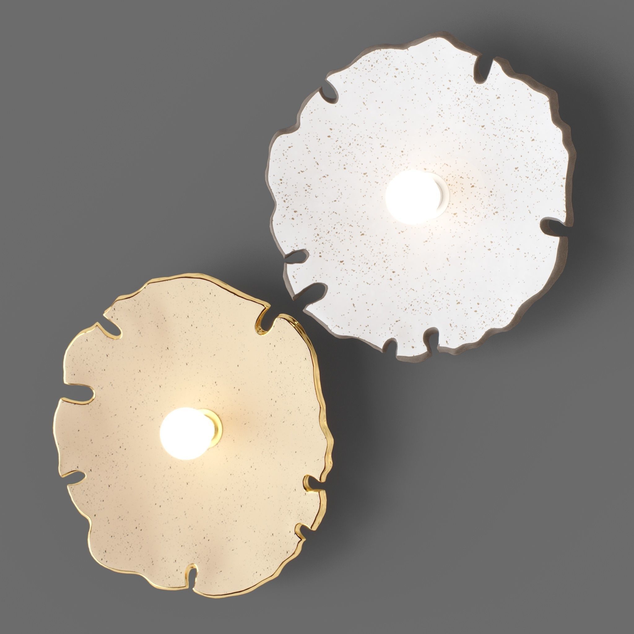 Flow Wall Lamp Bra Set 3D model_9
