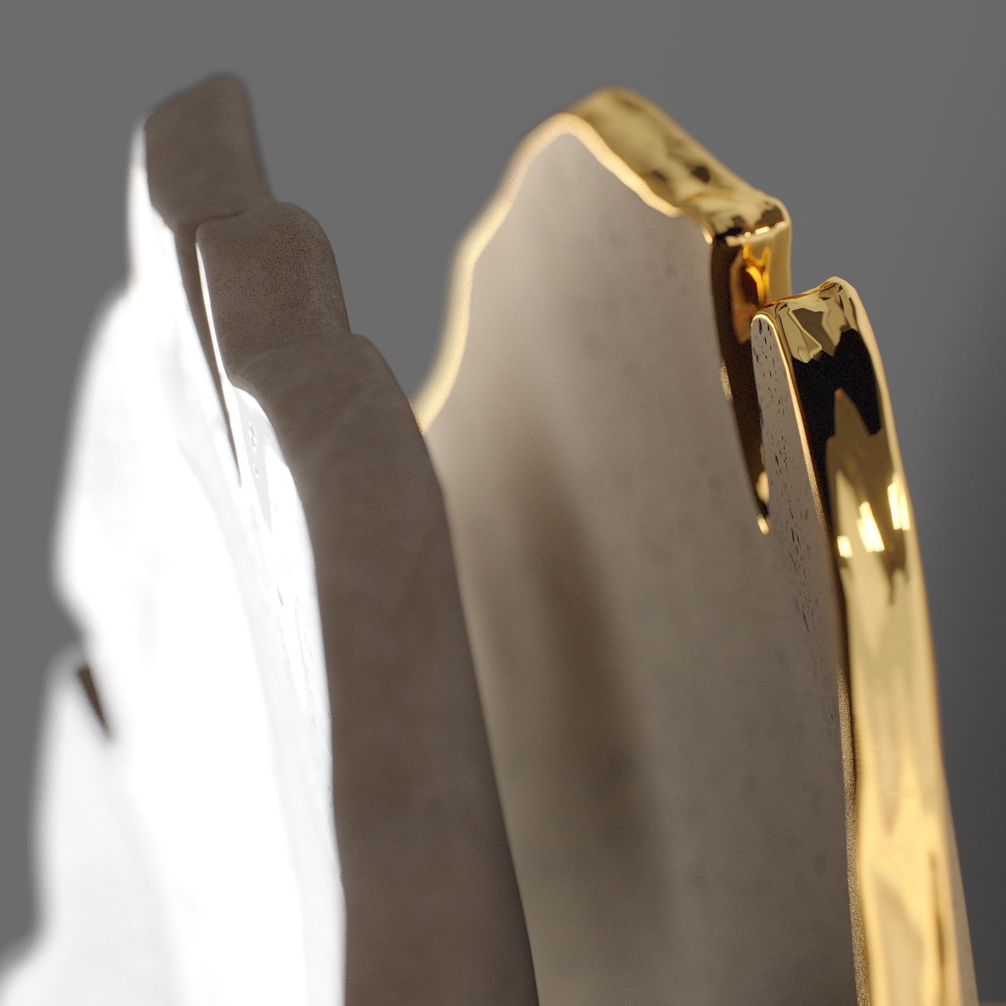 Flow Wall Lamp Bra Set 3D model_2