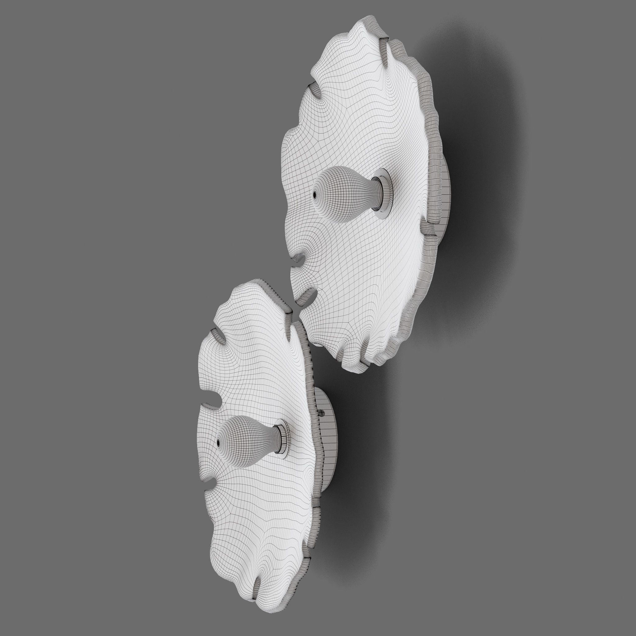 Flow Wall Lamp Bra Set 3D model_8