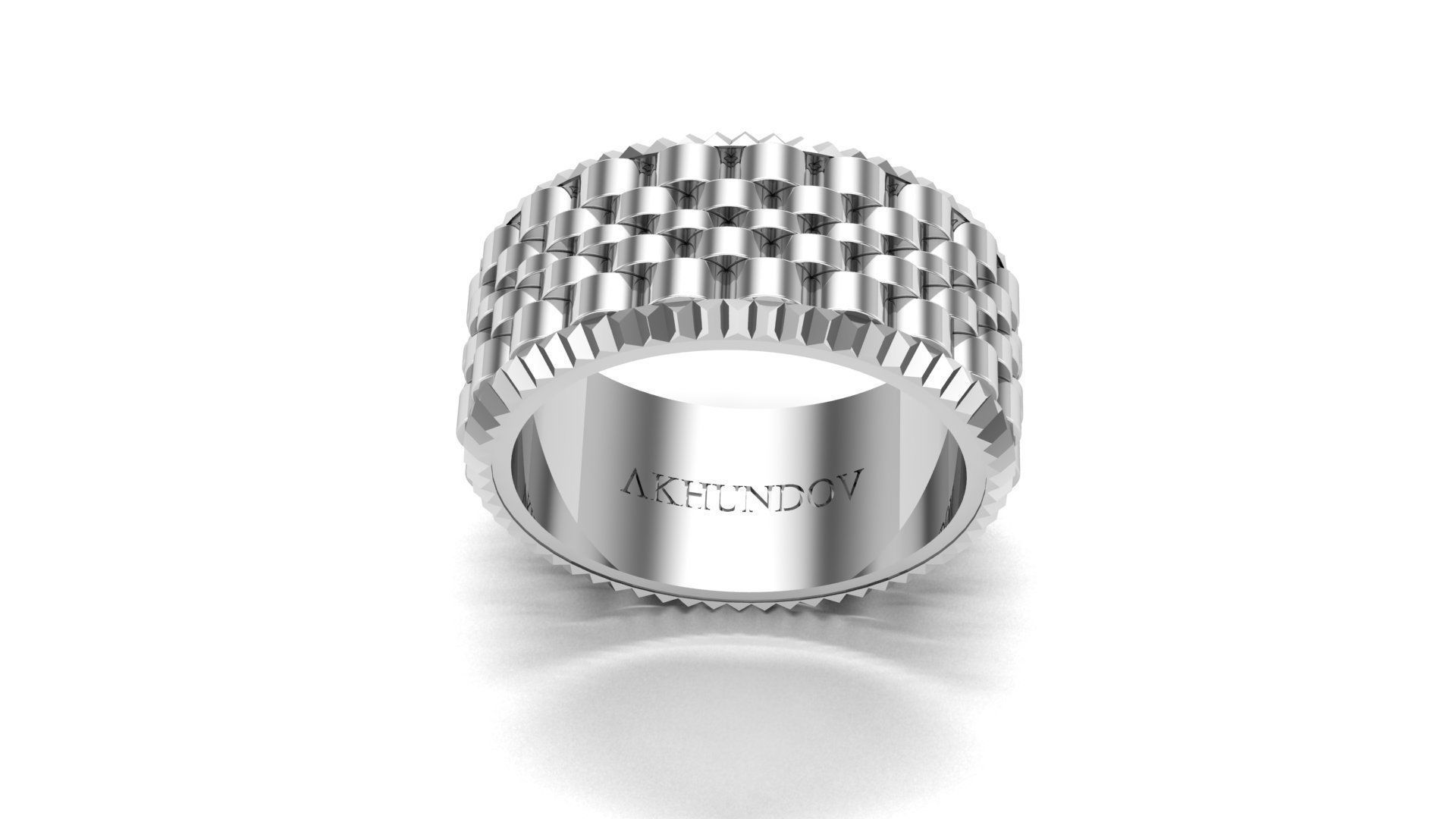 fancy bands 3D print model_8