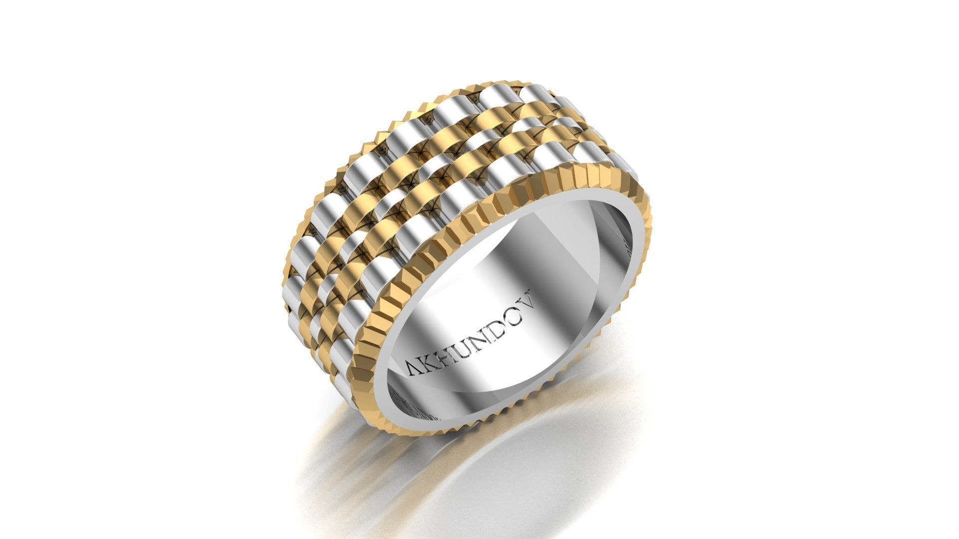 fancy bands 3D print model_17