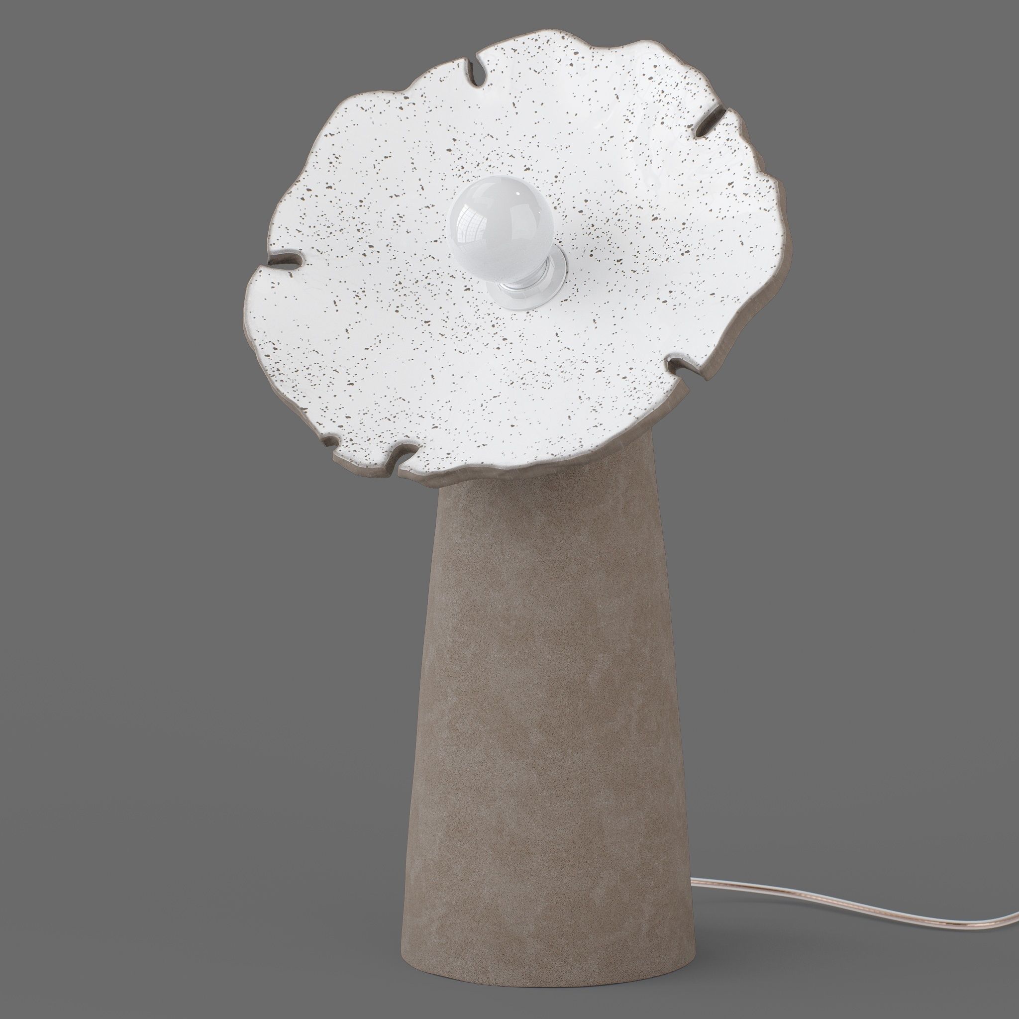 Flow Large Table Lamp Set 3D model_5