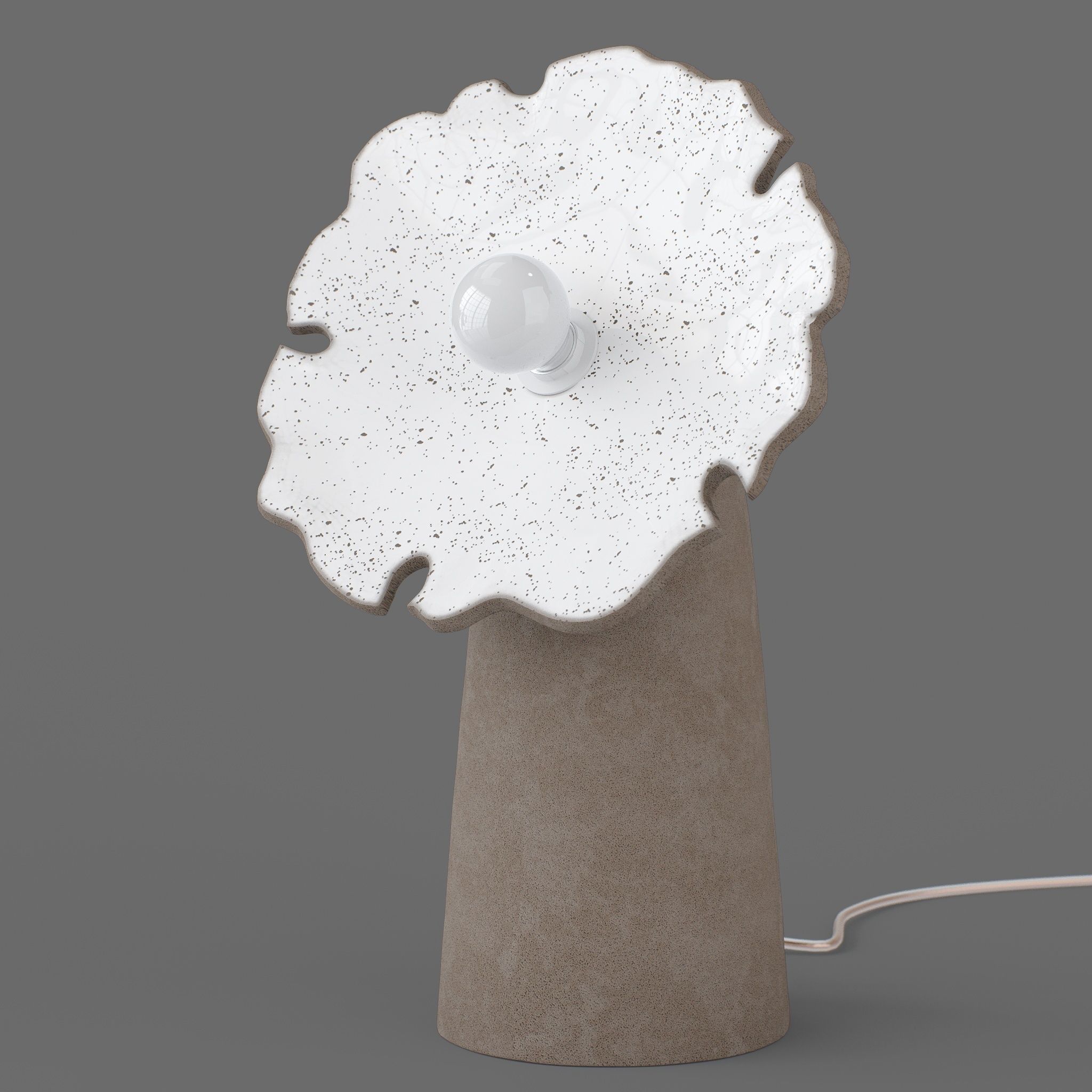 Flow Large Table Lamp Set 3D model_4