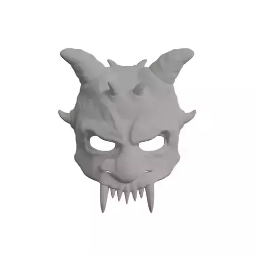 Demon Mask 3D print model