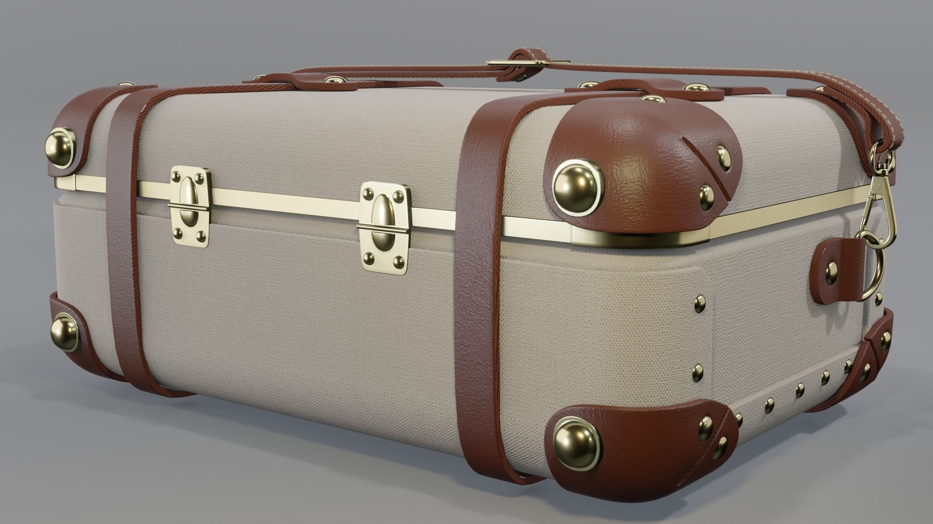 Steamline Editor Vanity Brown 3D model_4