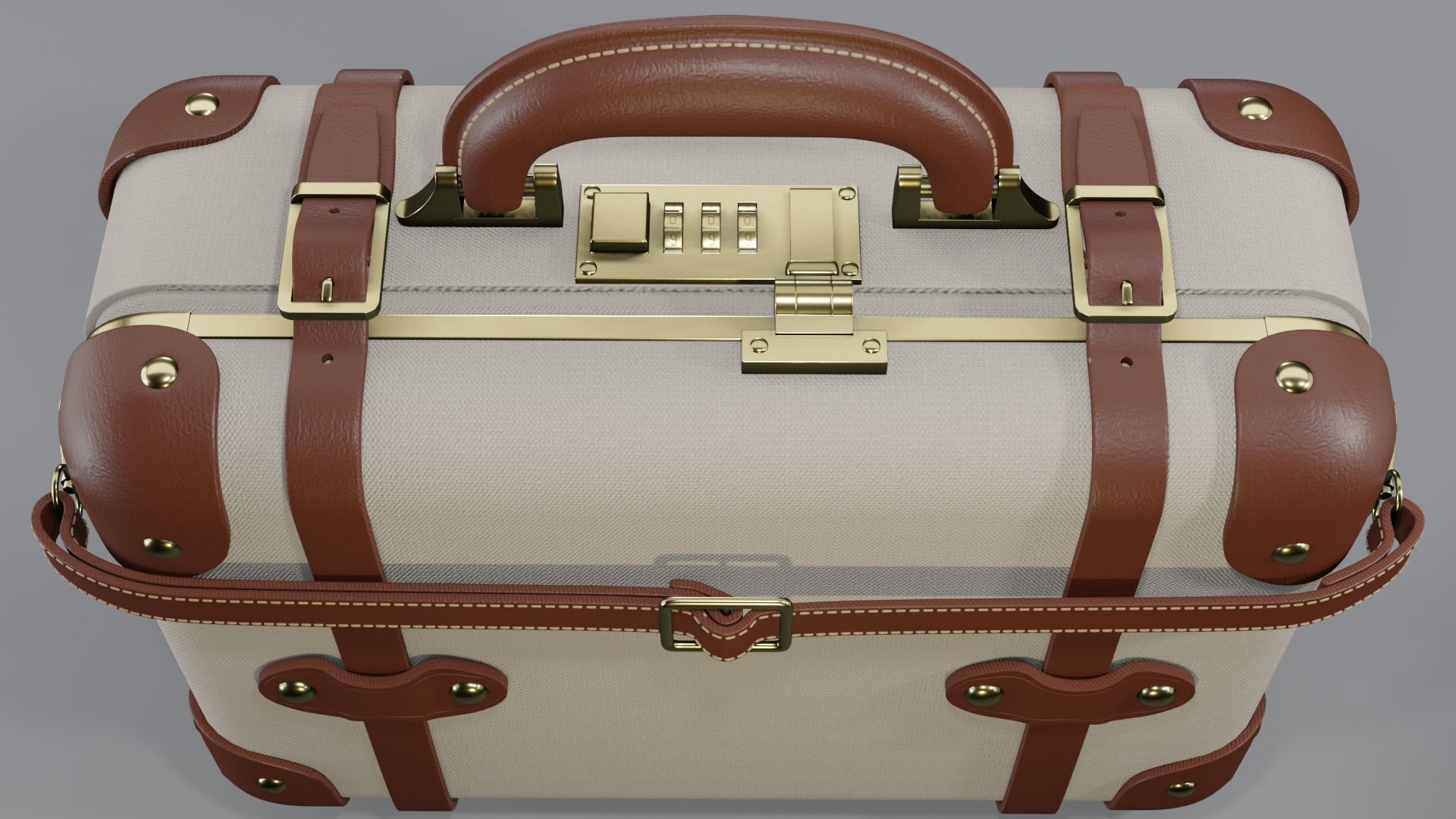 Steamline Editor Vanity Brown 3D model_2