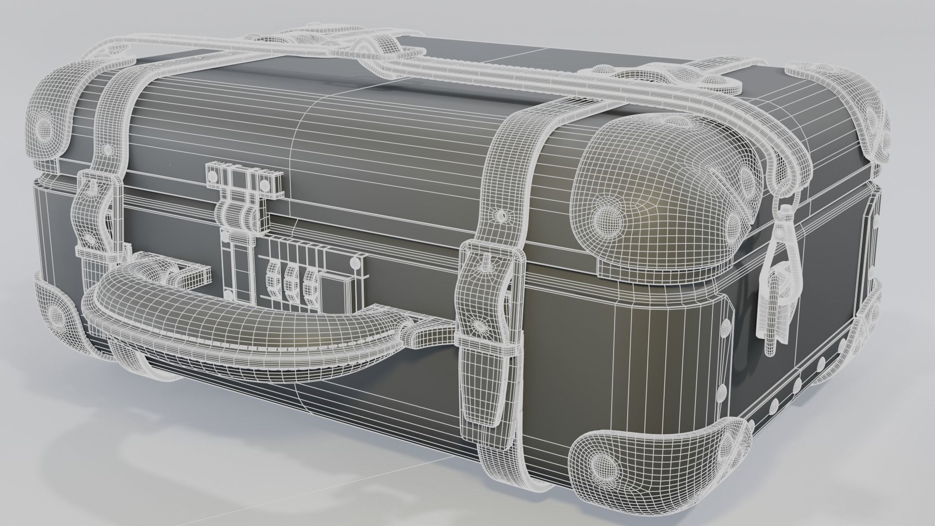 Steamline Editor Vanity Brown 3D model_10