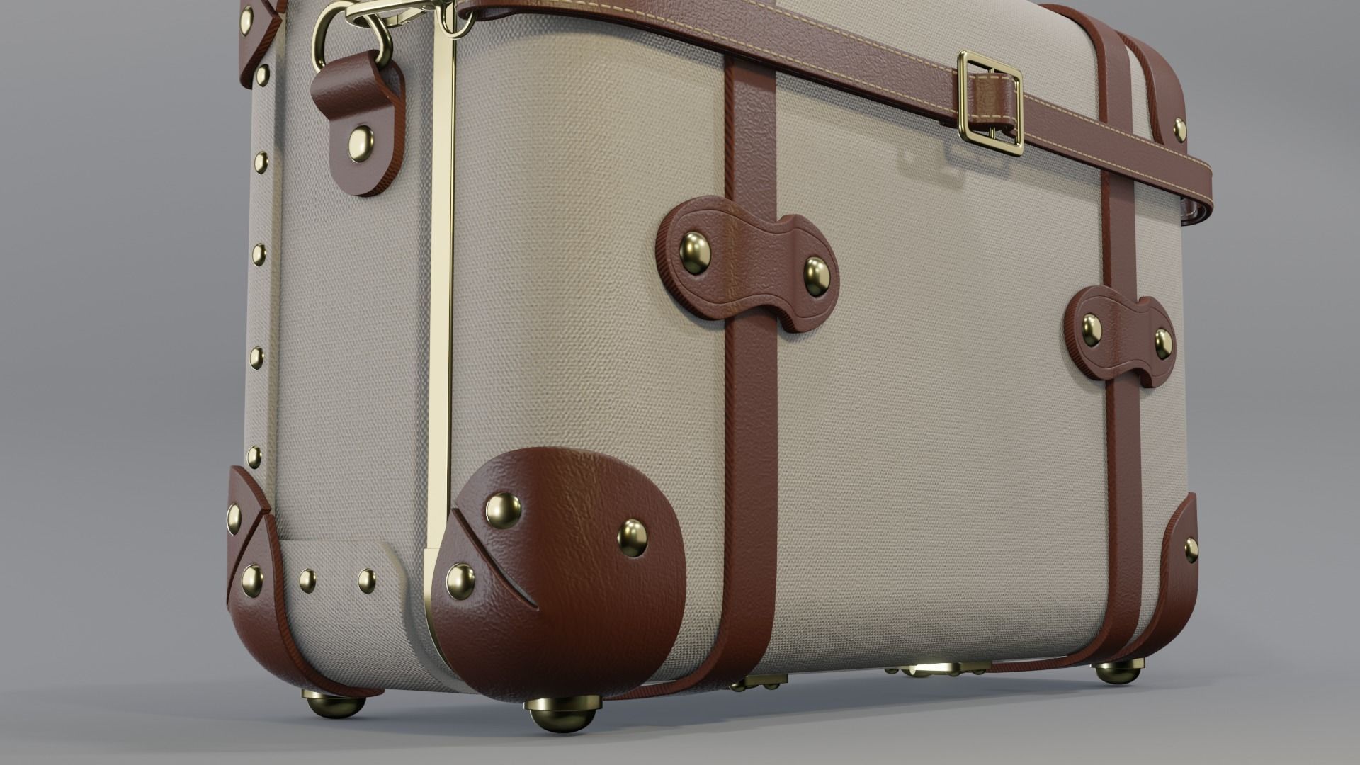 Steamline Editor Vanity Brown 3D model_3