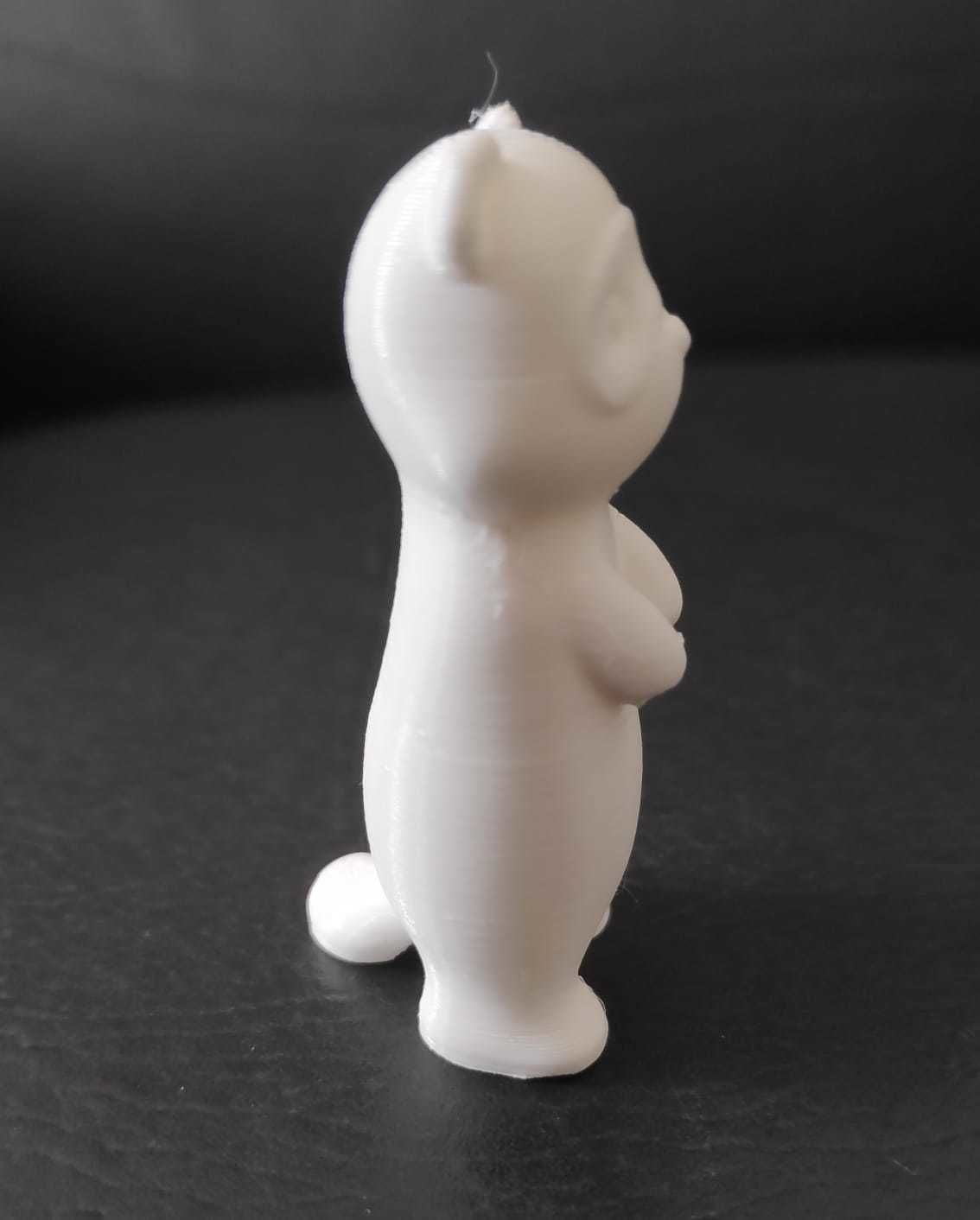 Standing Ferret 3D print model_10