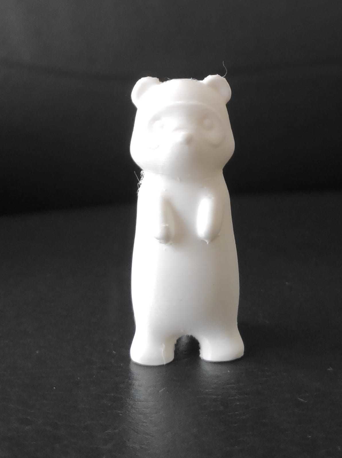 Standing Ferret 3D print model_12