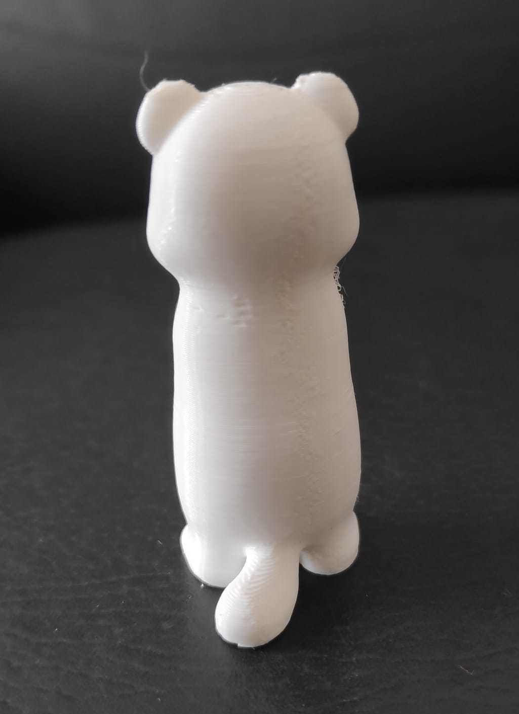 Standing Ferret 3D print model_8
