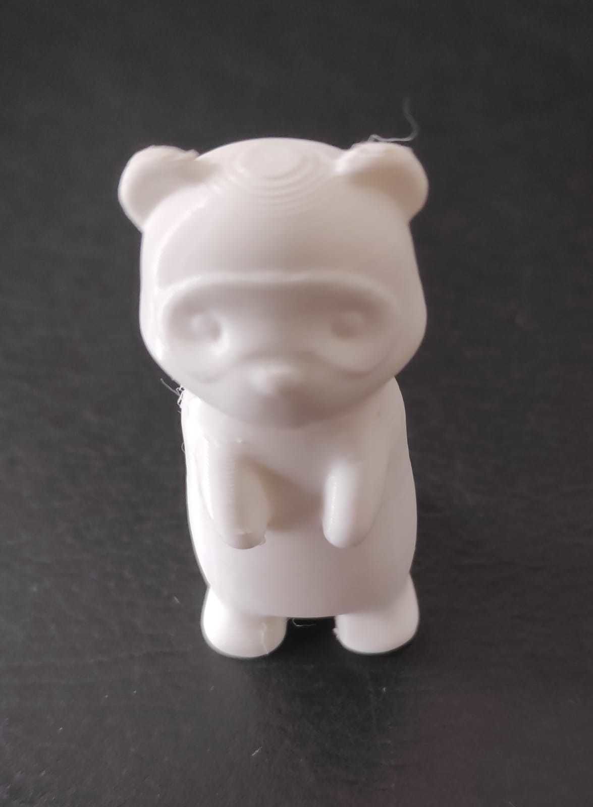 Standing Ferret 3D print model_13
