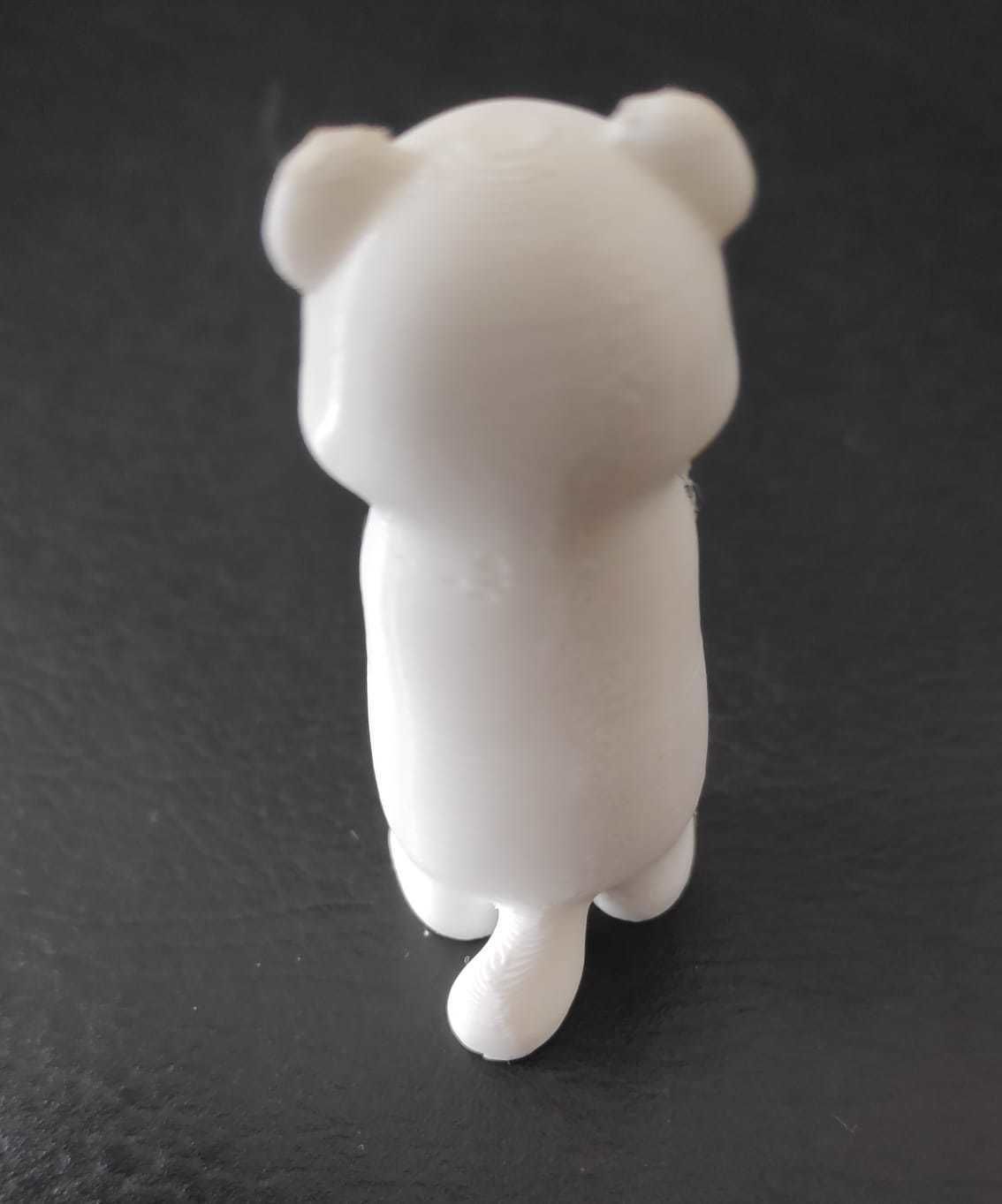 Standing Ferret 3D print model_9