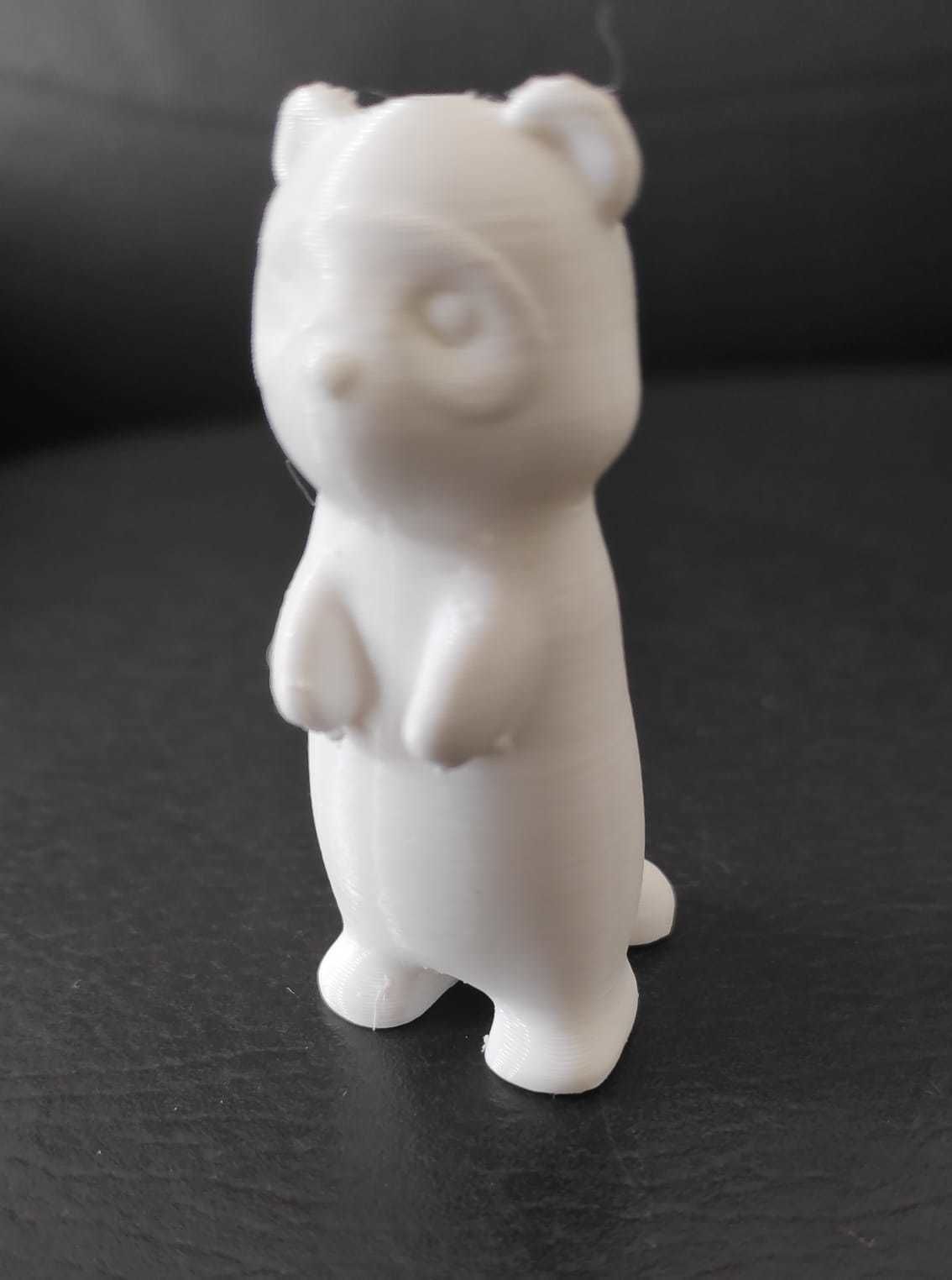 Standing Ferret 3D print model_5