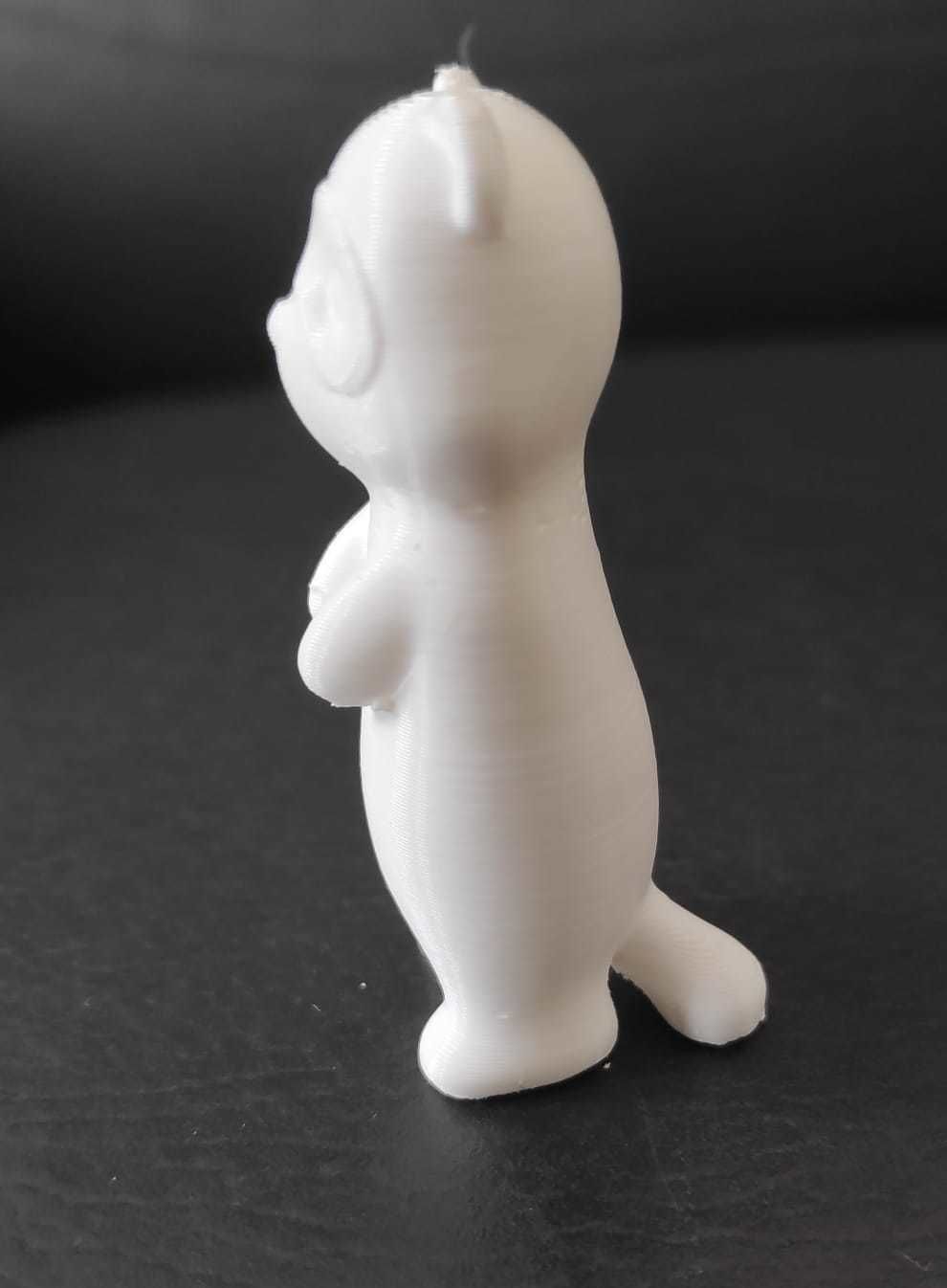 Standing Ferret 3D print model_6