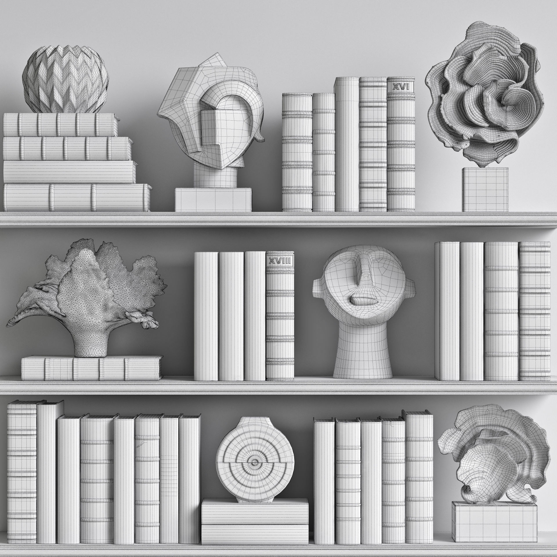 Decor Set 186 3D model_6