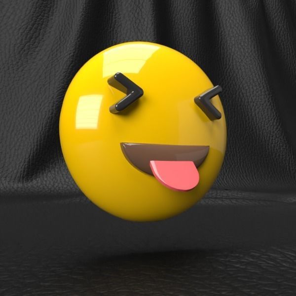3D EMOJI FACE ICONS V2 3D model_5