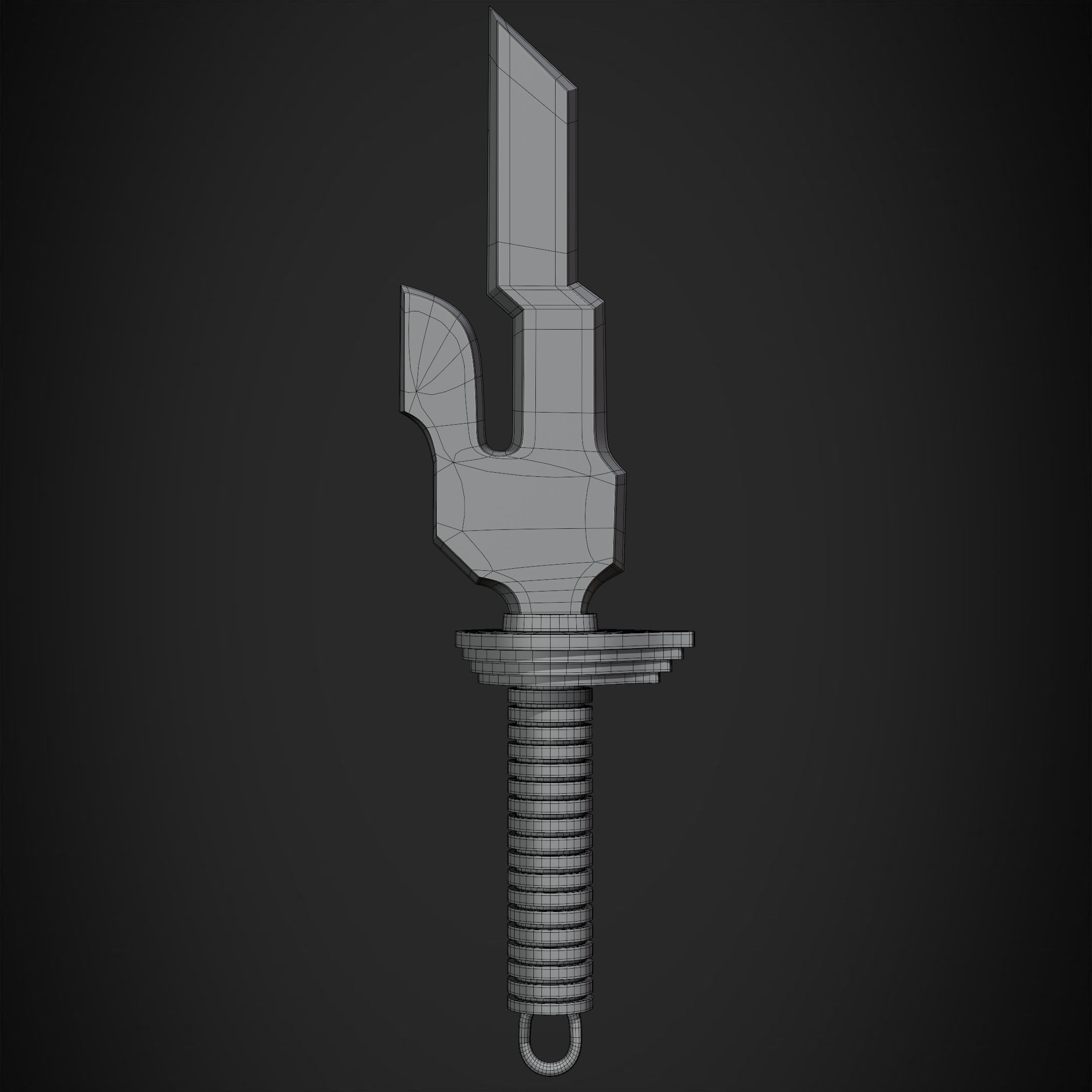 Toji Fushiguro Inverted Spear of Heaven for Cosplay 3D print model_13
