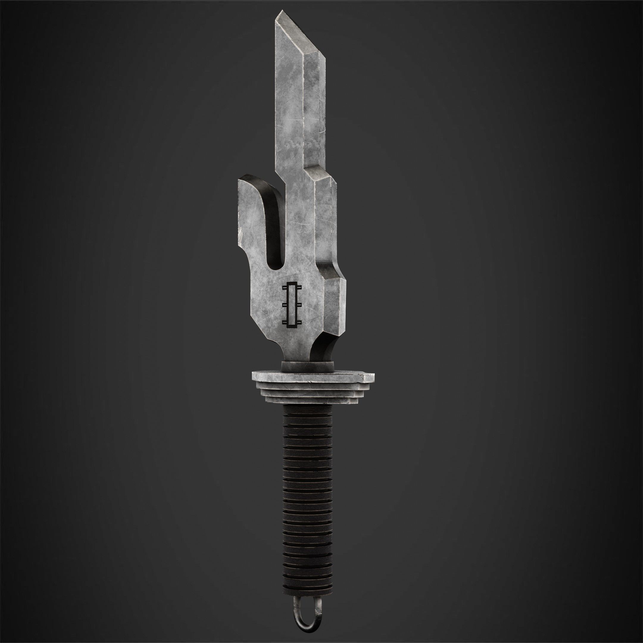 Toji Fushiguro Inverted Spear of Heaven for Cosplay 3D print model_3