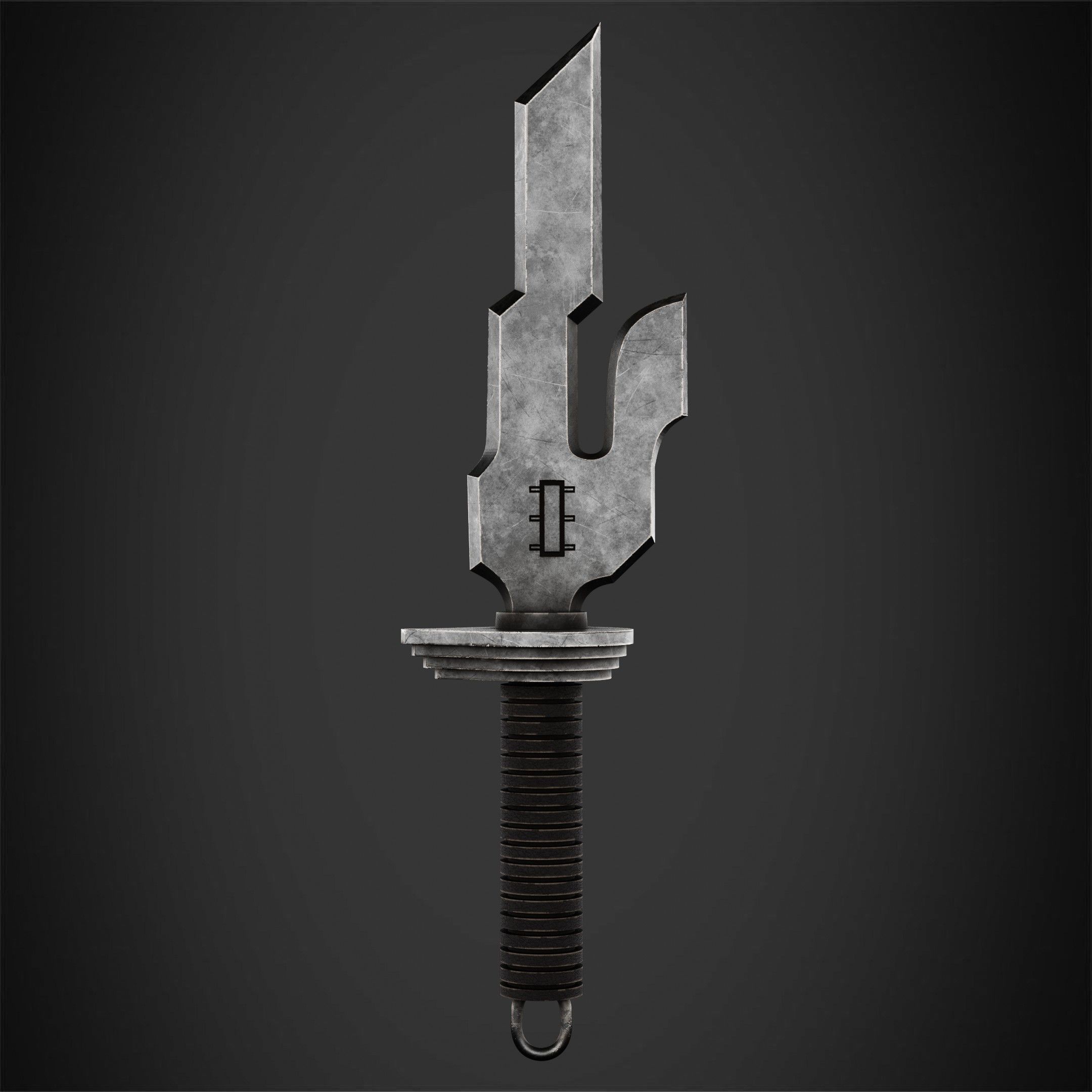 Toji Fushiguro Inverted Spear of Heaven for Cosplay 3D print model_6