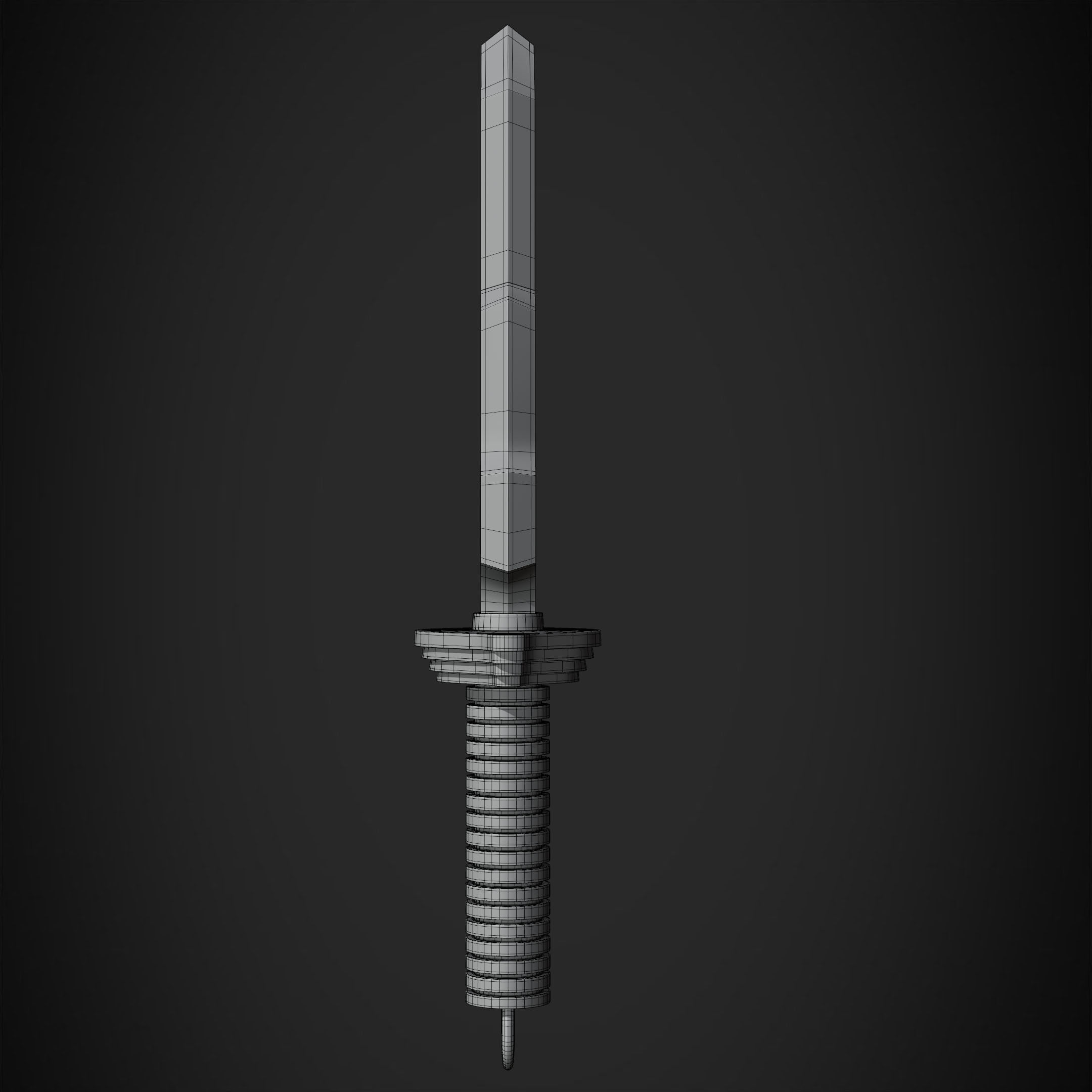 Toji Fushiguro Inverted Spear of Heaven for Cosplay 3D print model_17