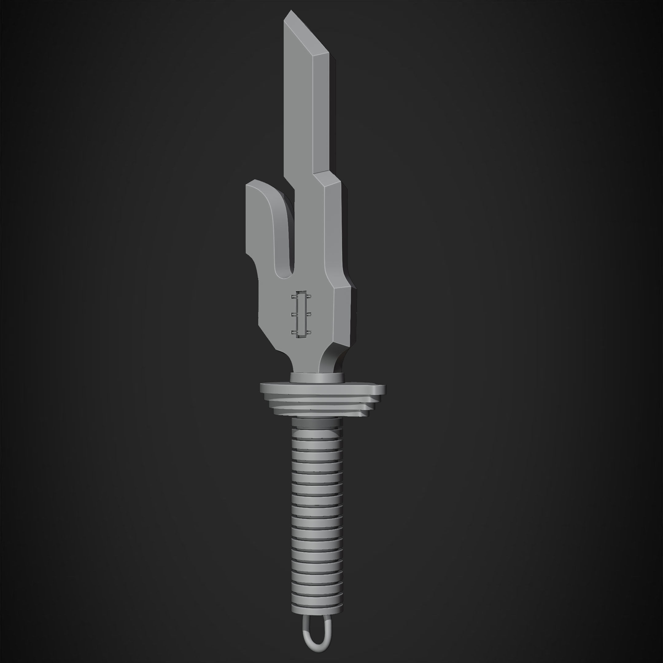 Toji Fushiguro Inverted Spear of Heaven for Cosplay 3D print model_14