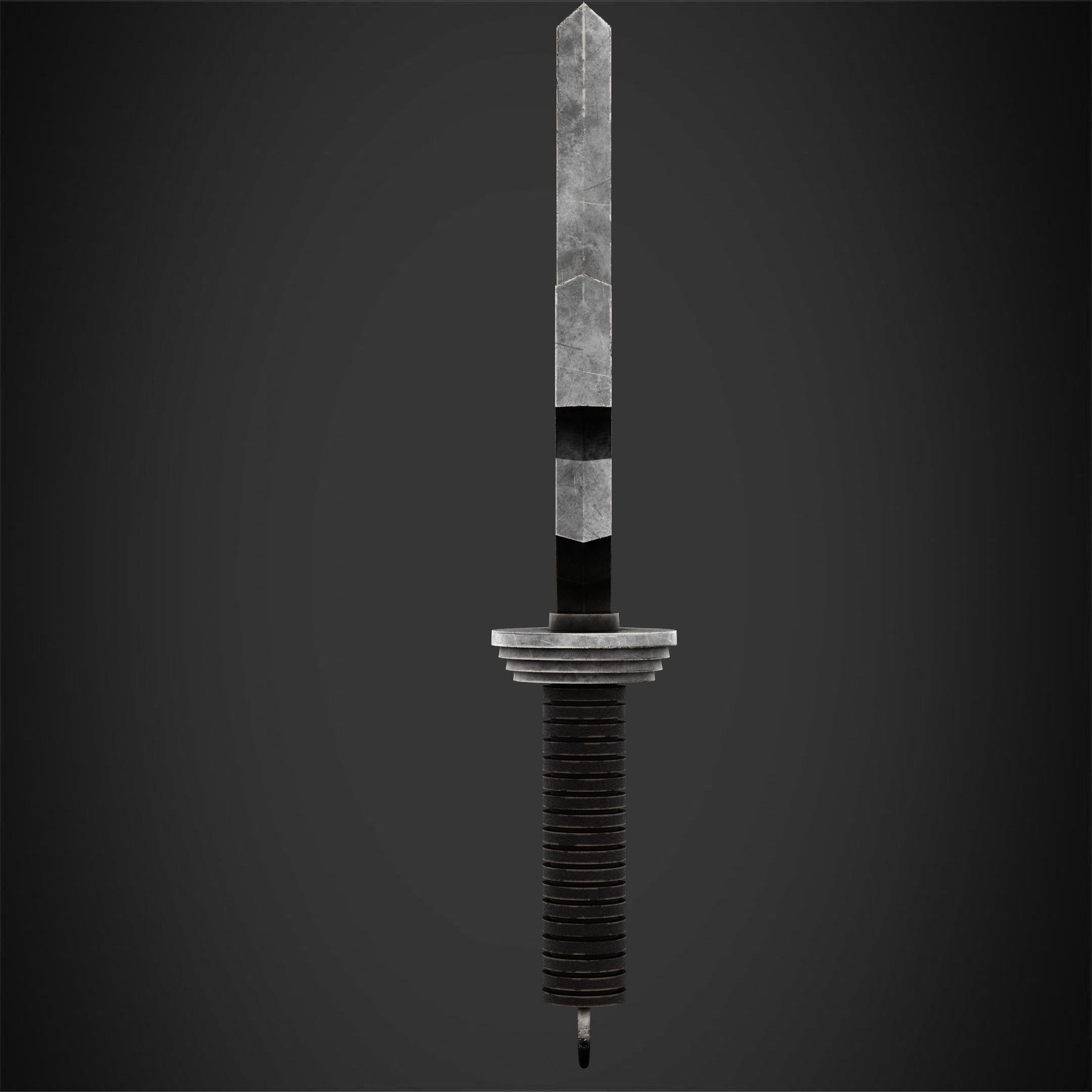 Toji Fushiguro Inverted Spear of Heaven for Cosplay 3D print model_8