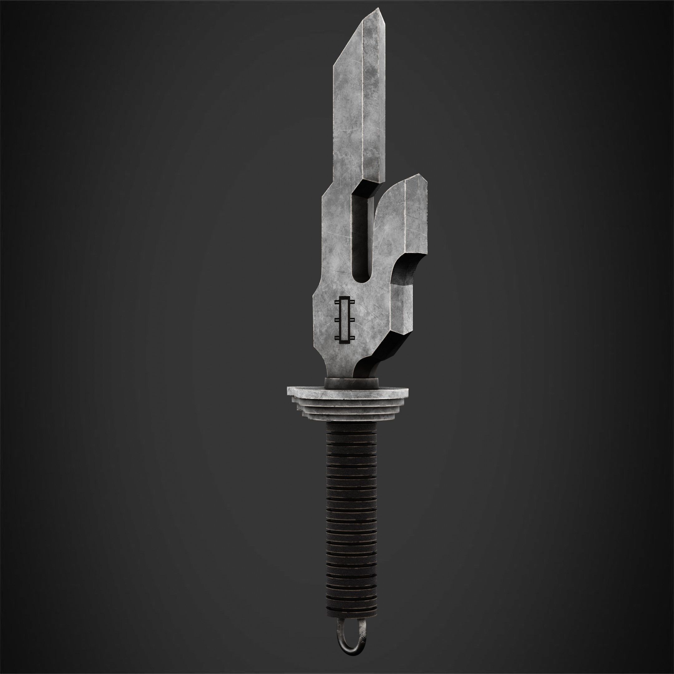 Toji Fushiguro Inverted Spear of Heaven for Cosplay 3D print model_7