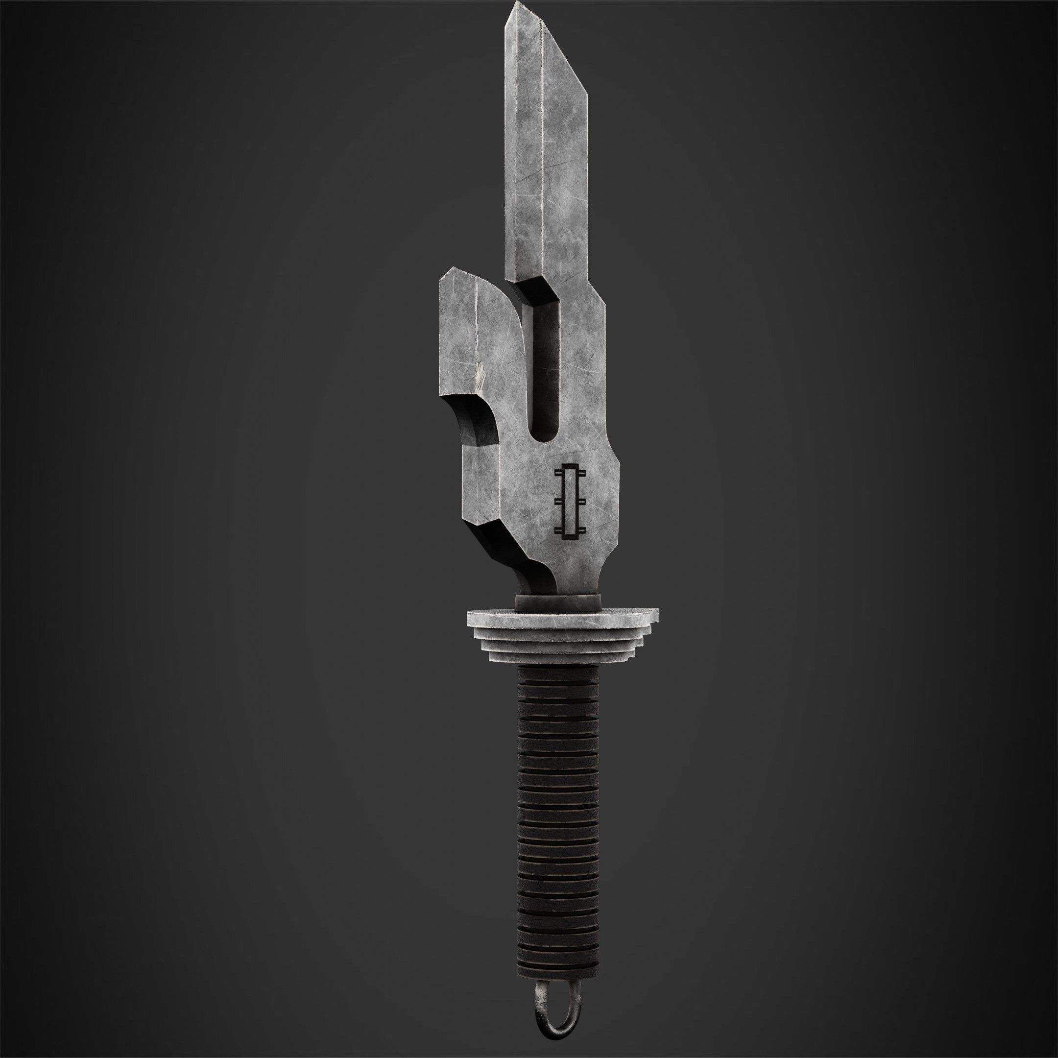 Toji Fushiguro Inverted Spear of Heaven for Cosplay 3D print model_9