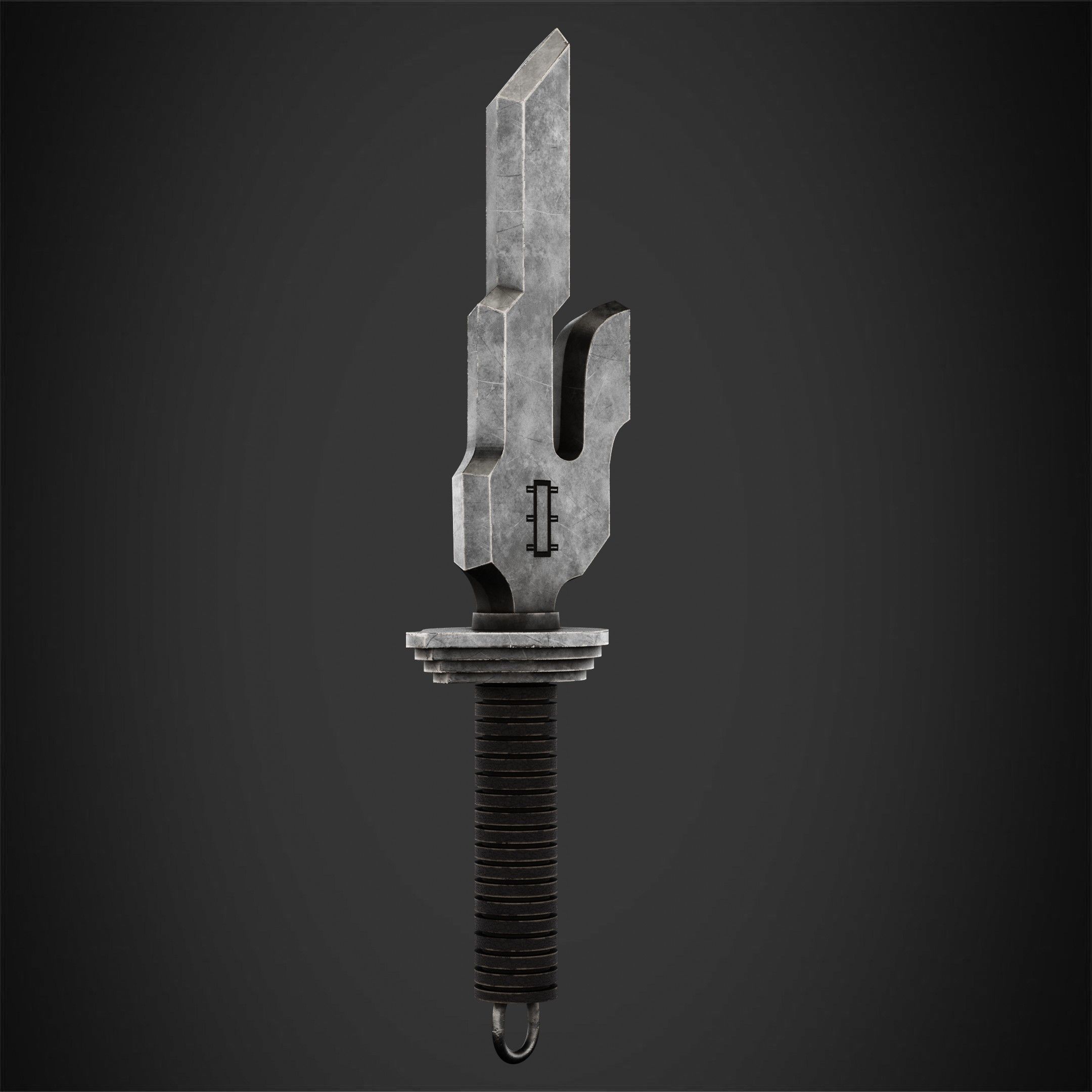 Toji Fushiguro Inverted Spear of Heaven for Cosplay 3D print model_5