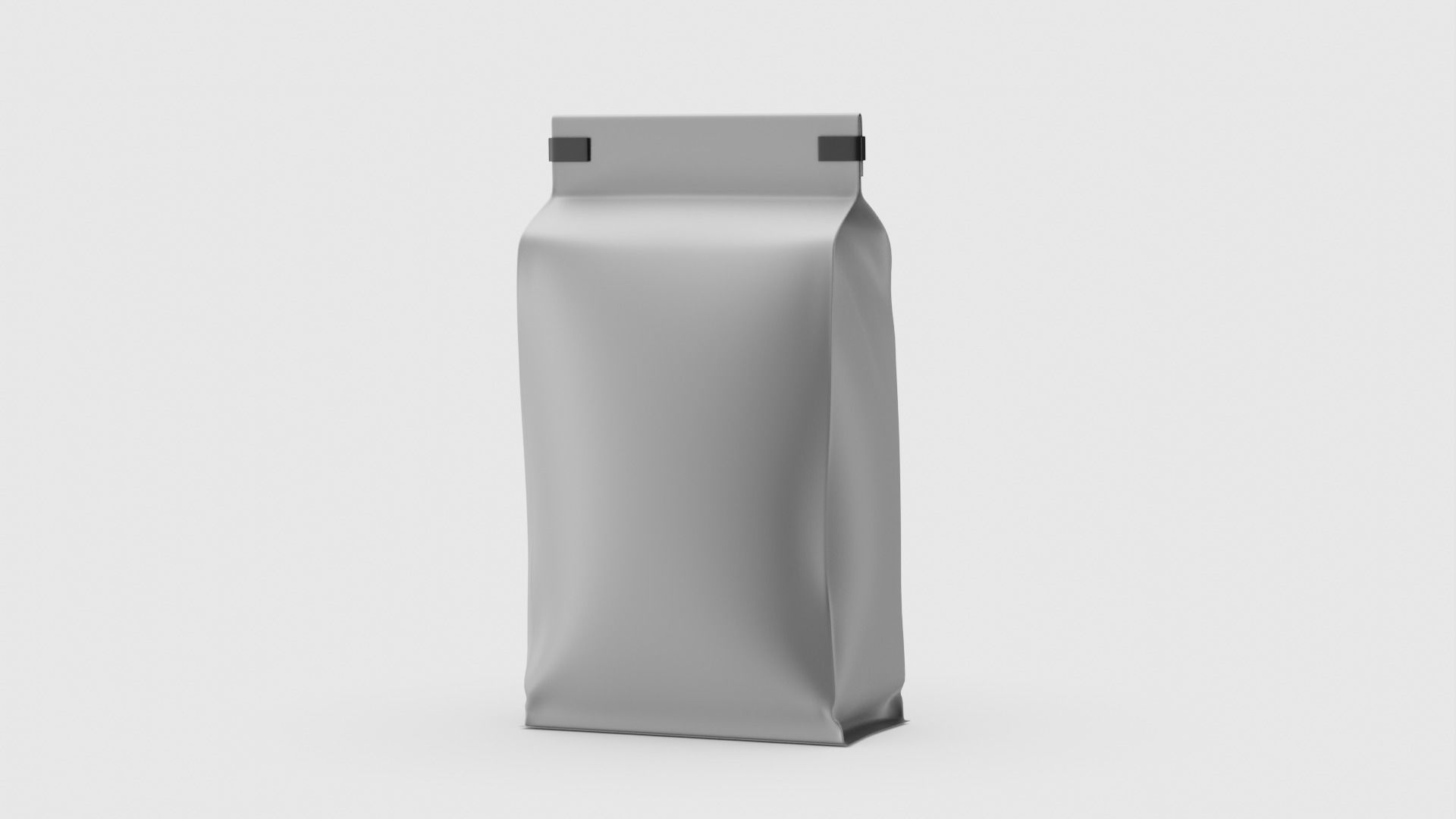 Coffee bag doypack 3D model_8
