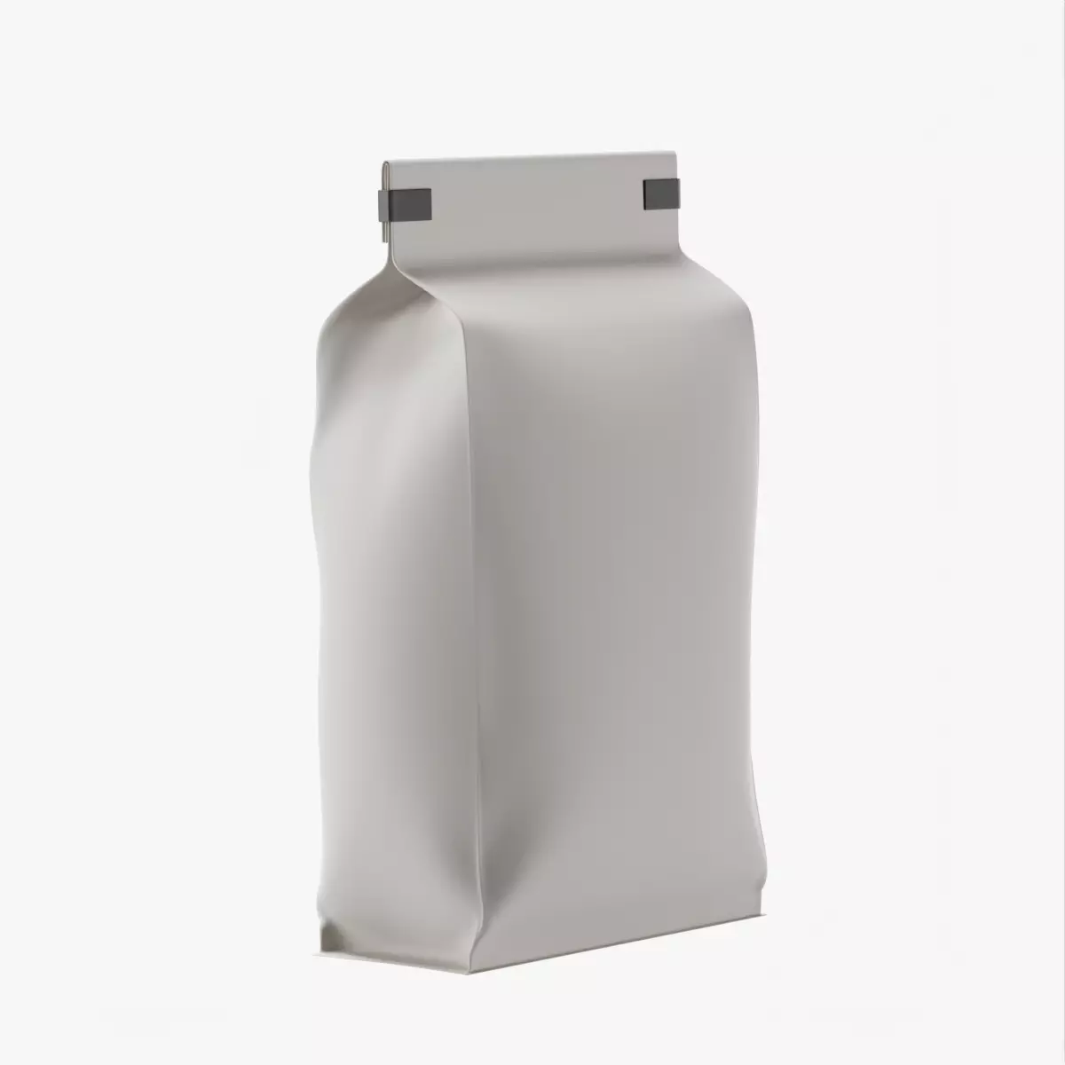 Coffee bag doypack 3D model_0