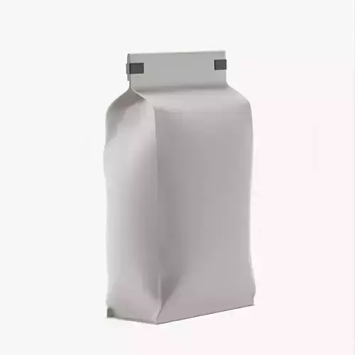 Coffee bag doypack 3D model