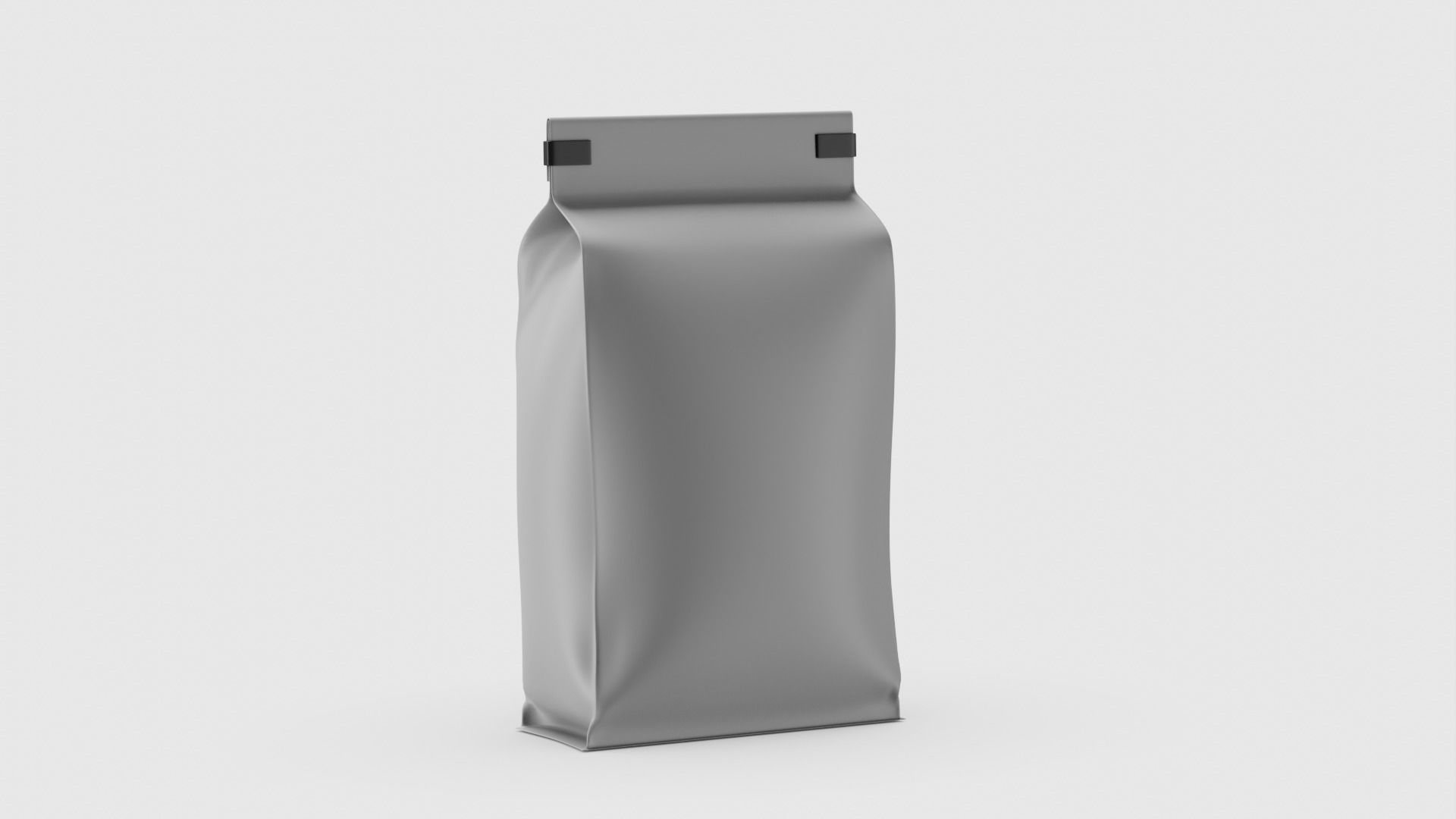 Coffee bag doypack 3D model_5