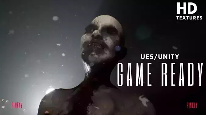 Milda - Eerie 3D character model 3D model Milda - Eerie 3D character model 3D model