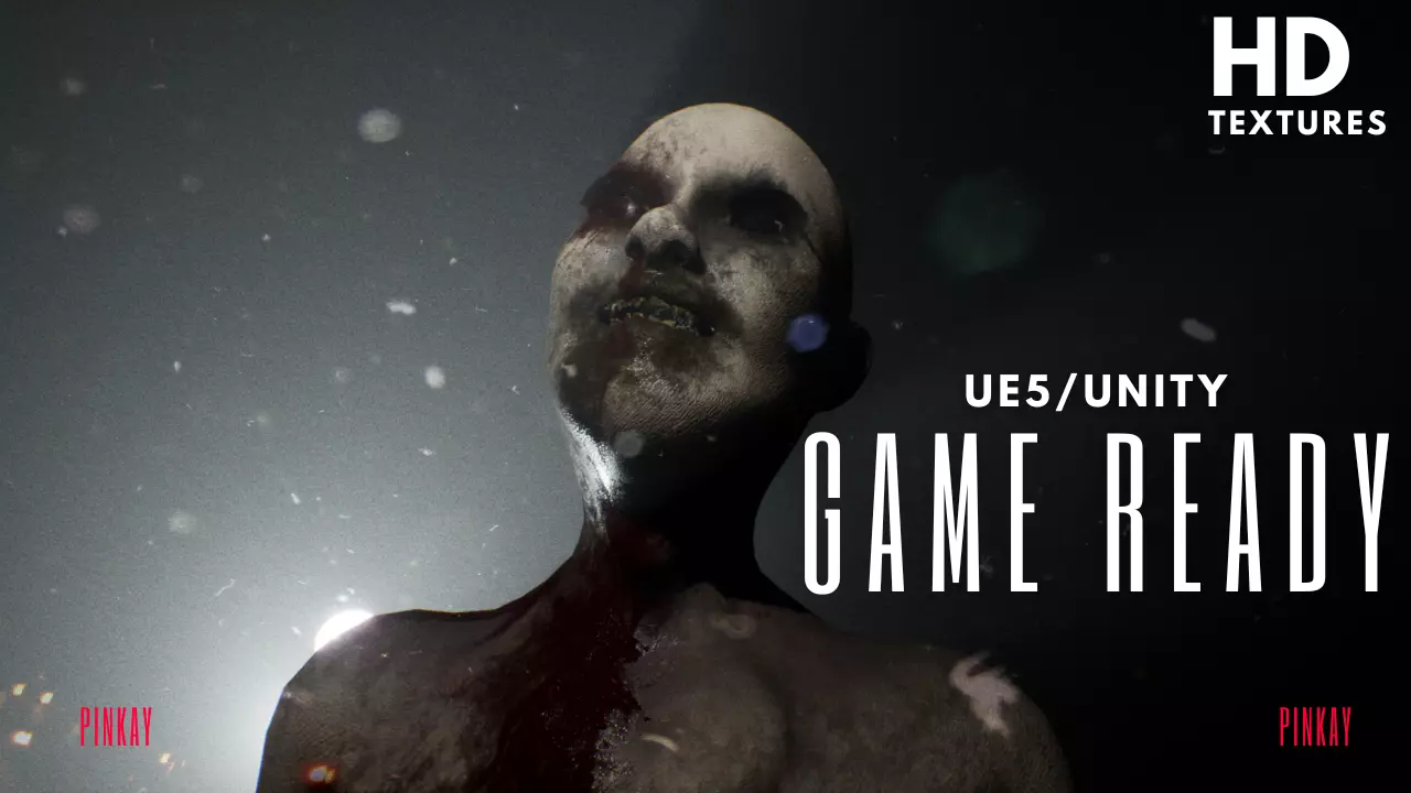 Milda - Eerie 3D character model 3D model_0