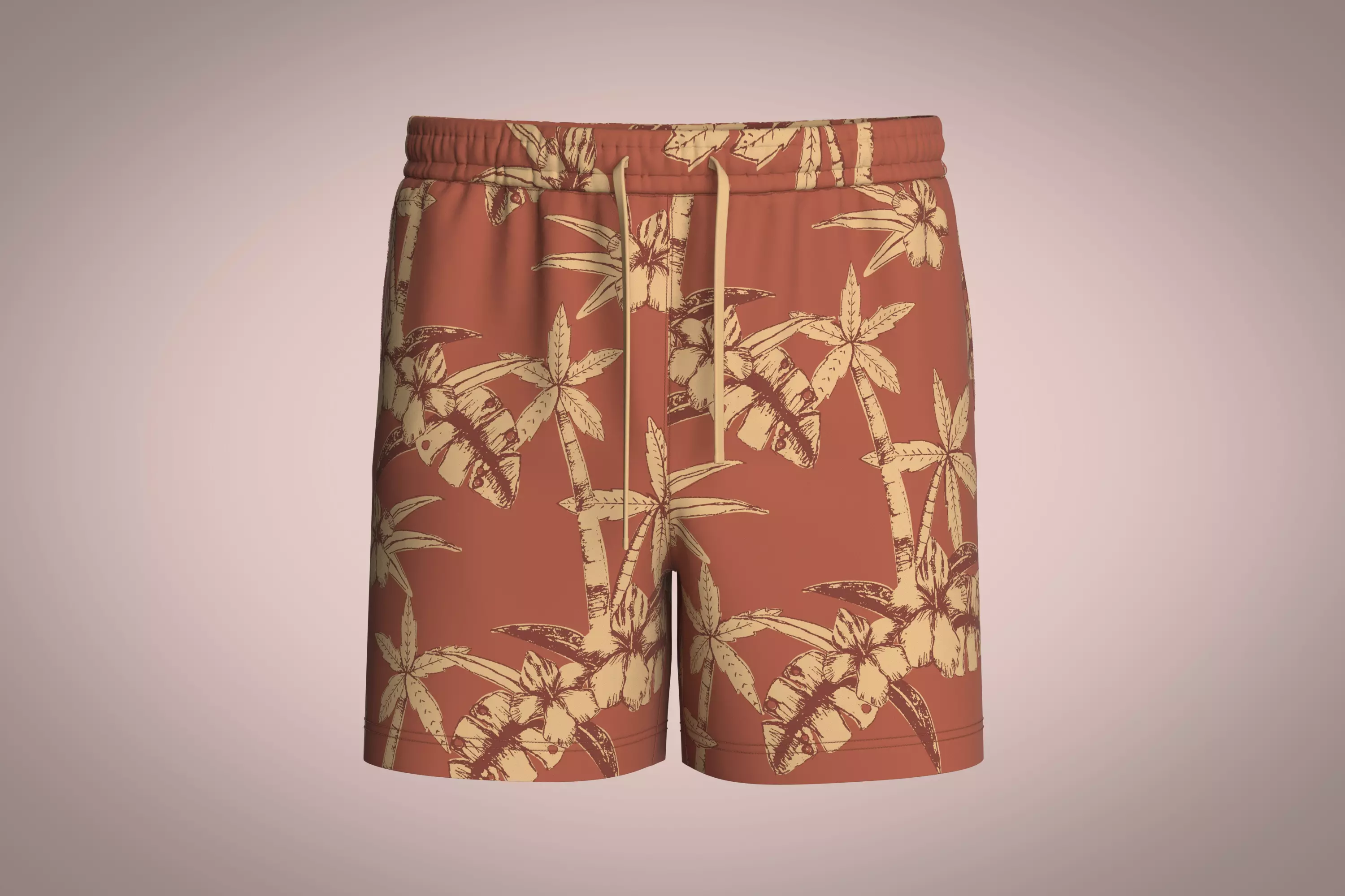Mens Short Pant-AOP 3D model_0