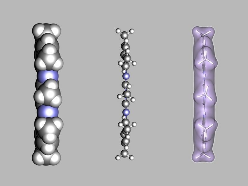 amitraz molecule 3D model_1