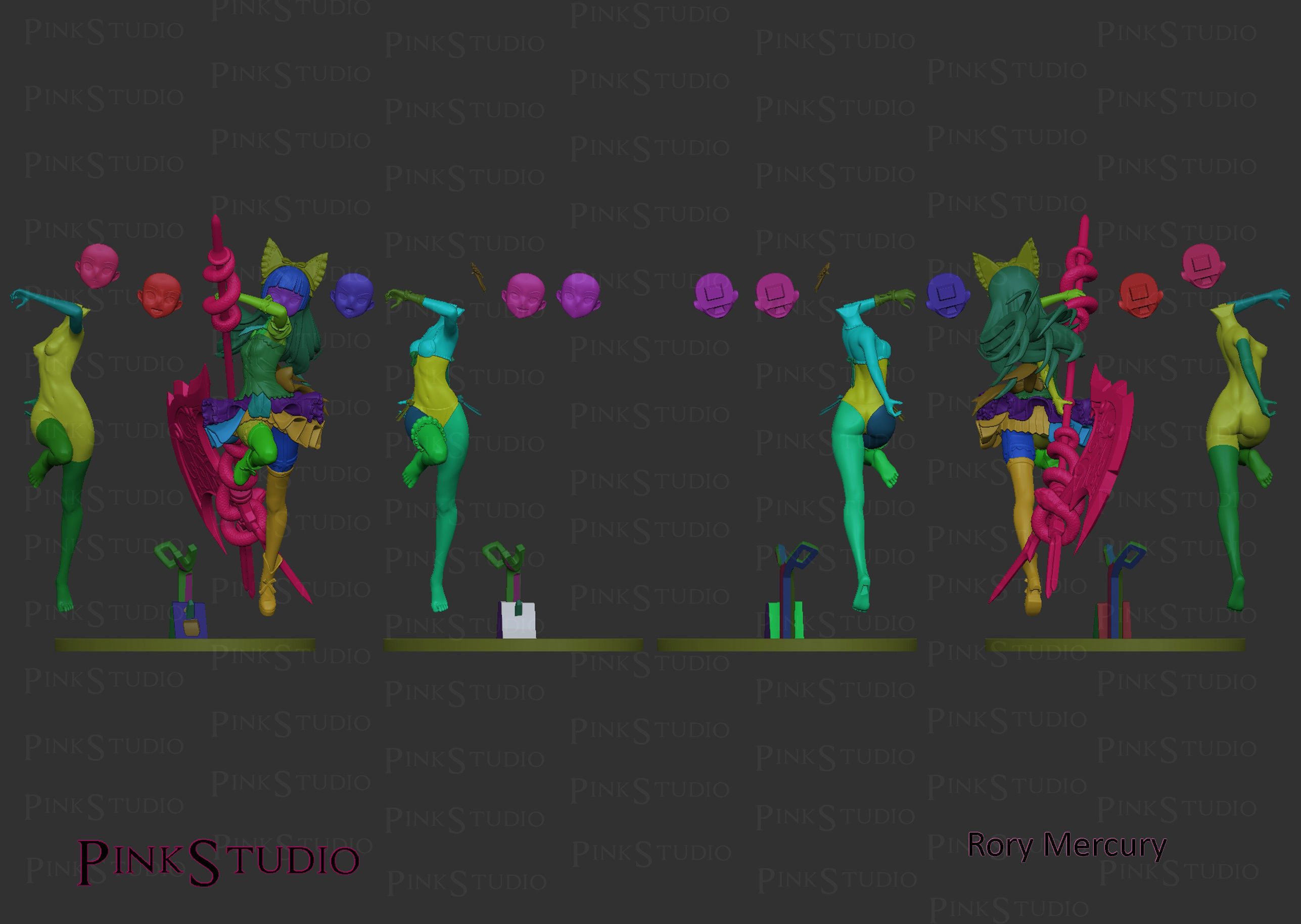 Gate - Rory Mercury 3D print model_15