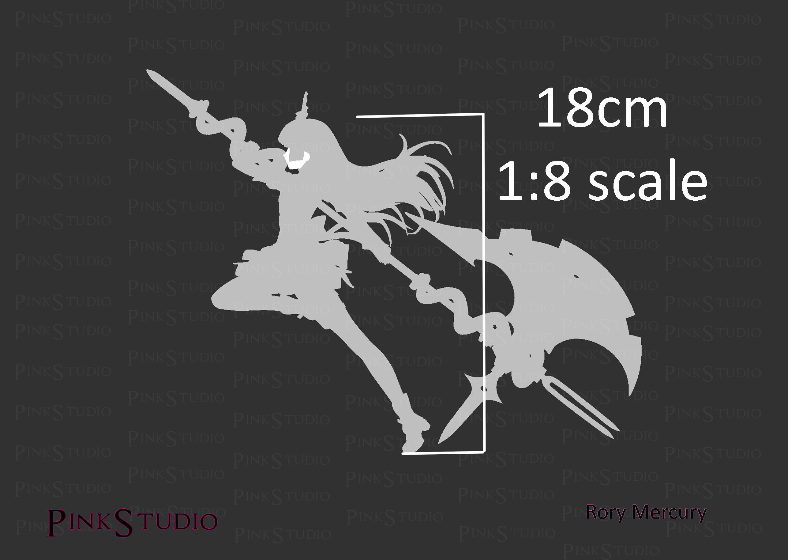 Gate - Rory Mercury 3D print model_16